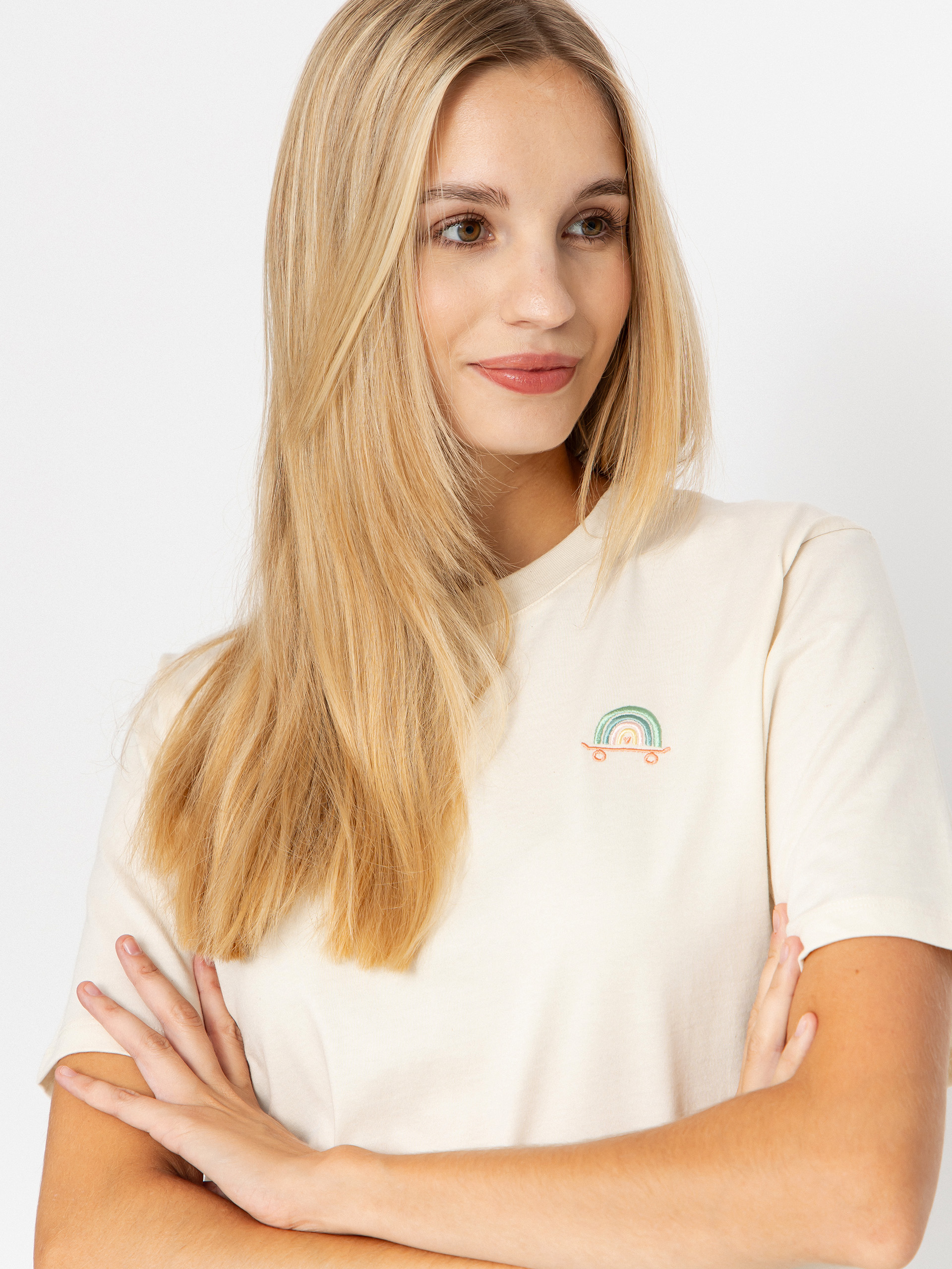 Tričko Iriedaily Skate Heart Wmn (undyed)