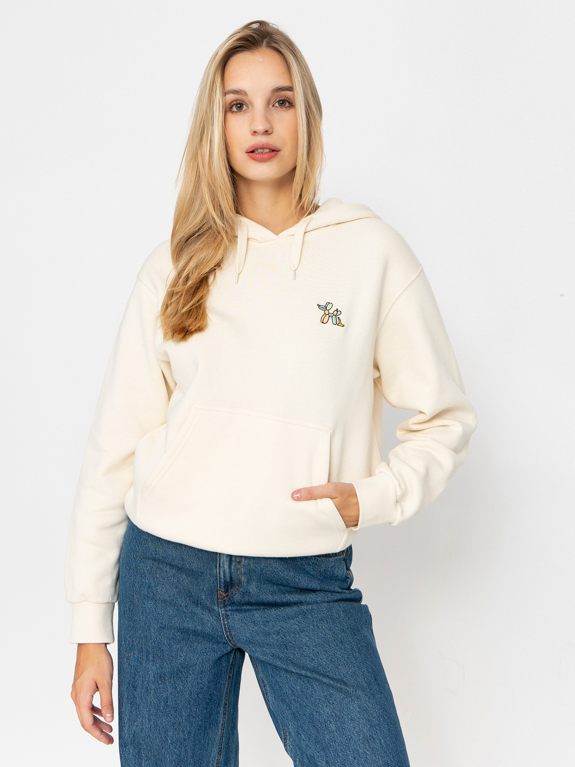 Mikina s kapucí Iriedaily Puffy Dog HD Wmn (undyed)