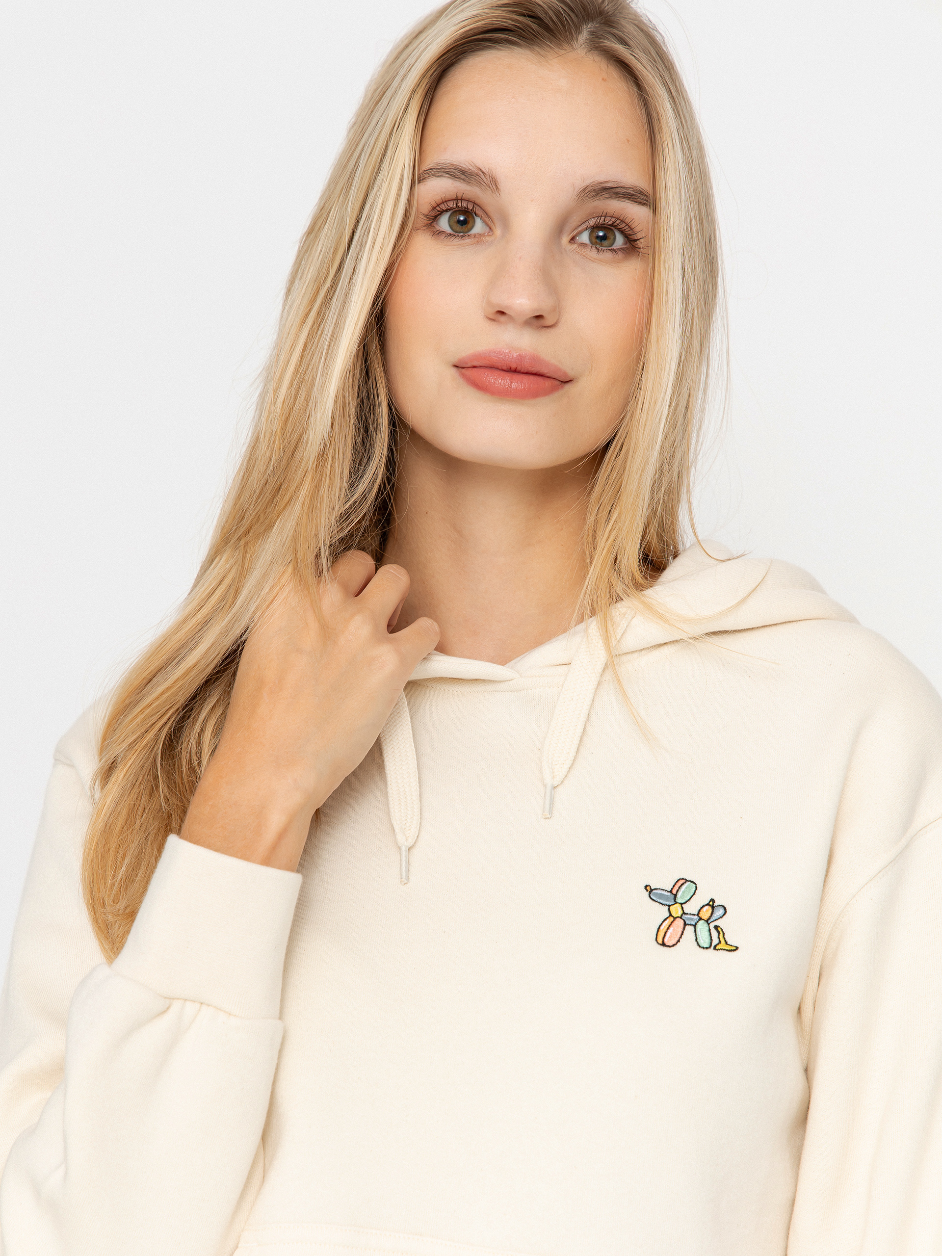 Mikina s kapucí Iriedaily Puffy Dog HD Wmn (undyed)