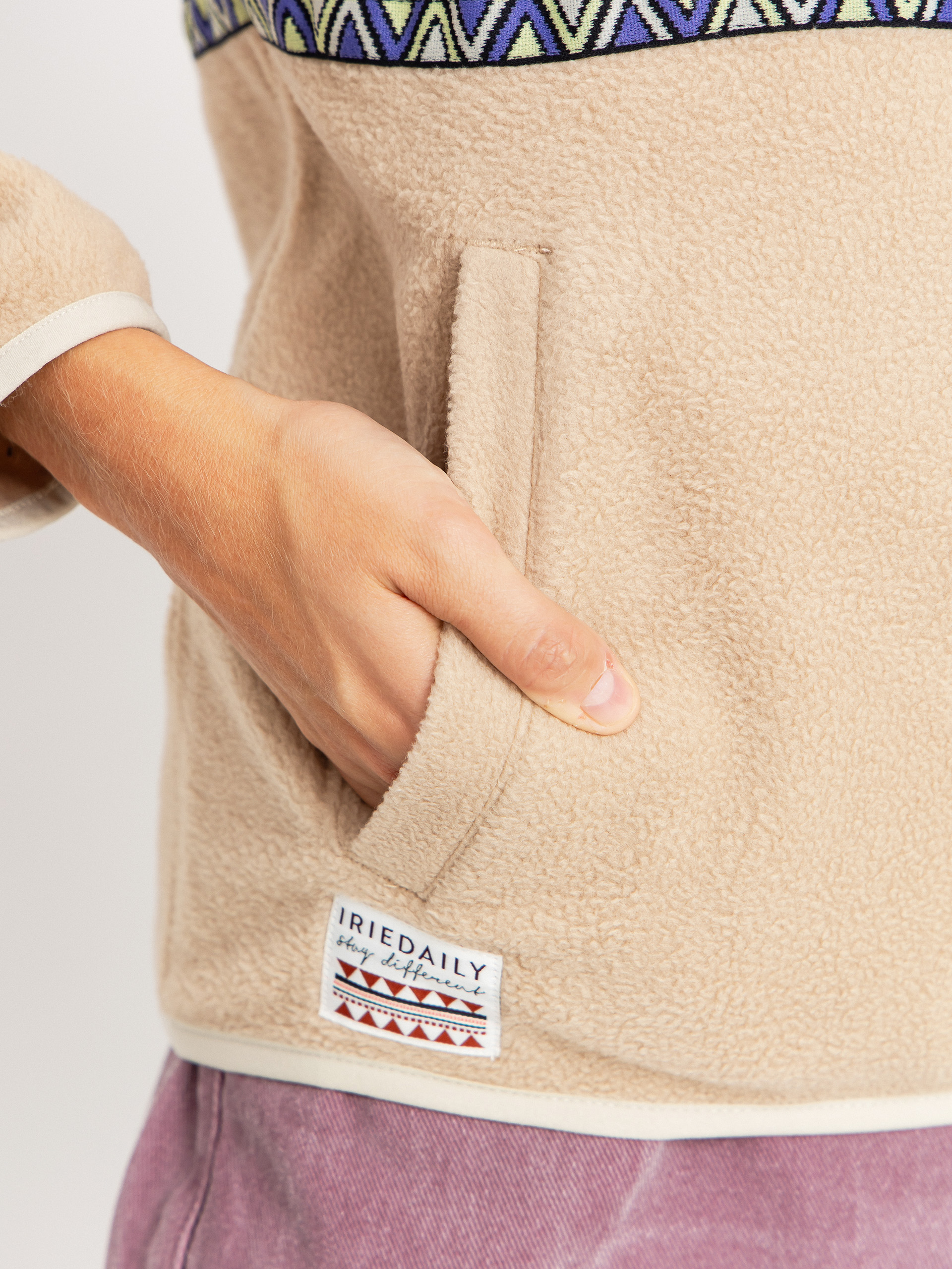 Dámský Fleecová mikina Iriedaily Holina (khaki)