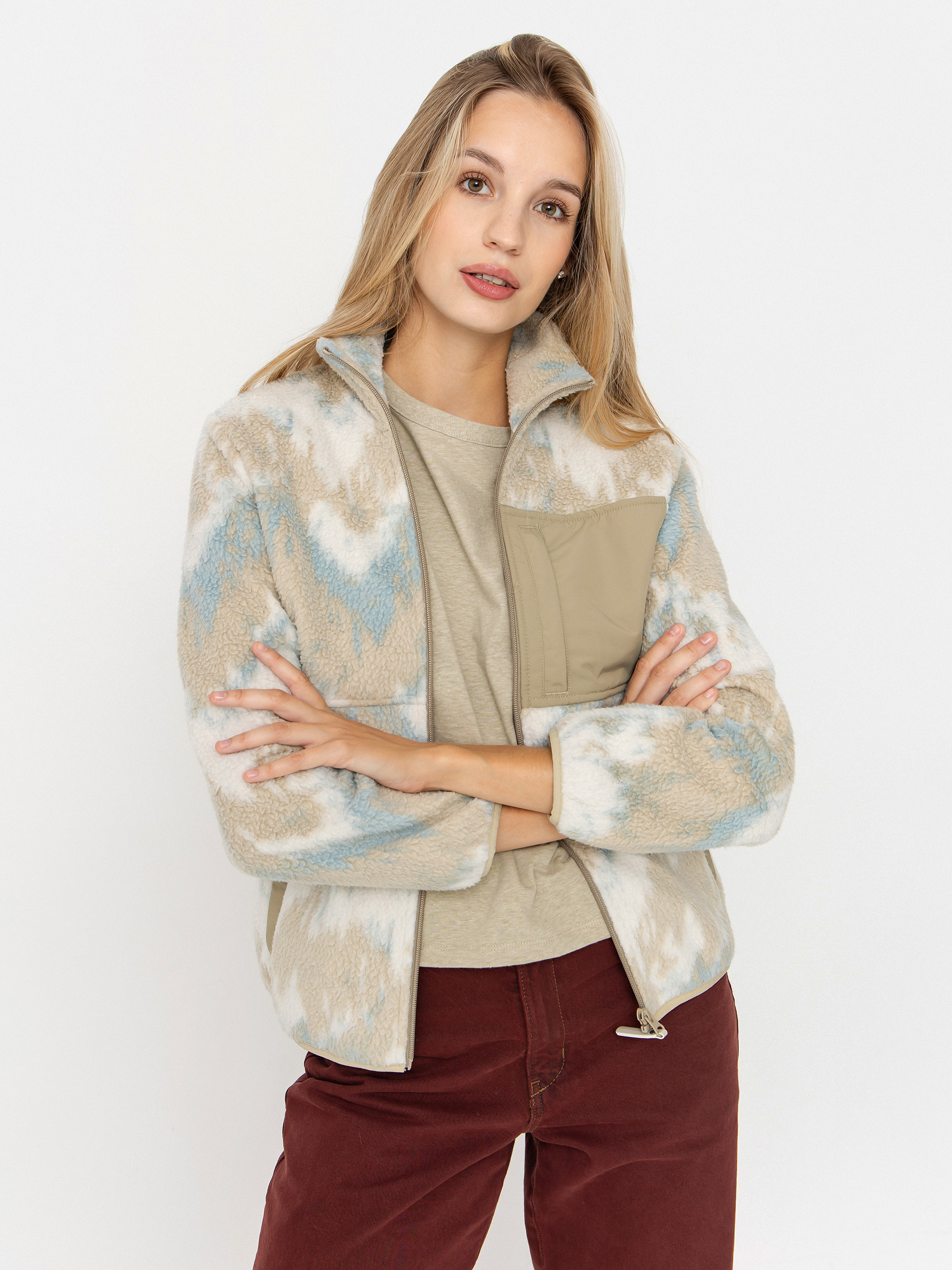 Bunda Iriedaily Arkta Teddy 2 Wmn (khaki grey)