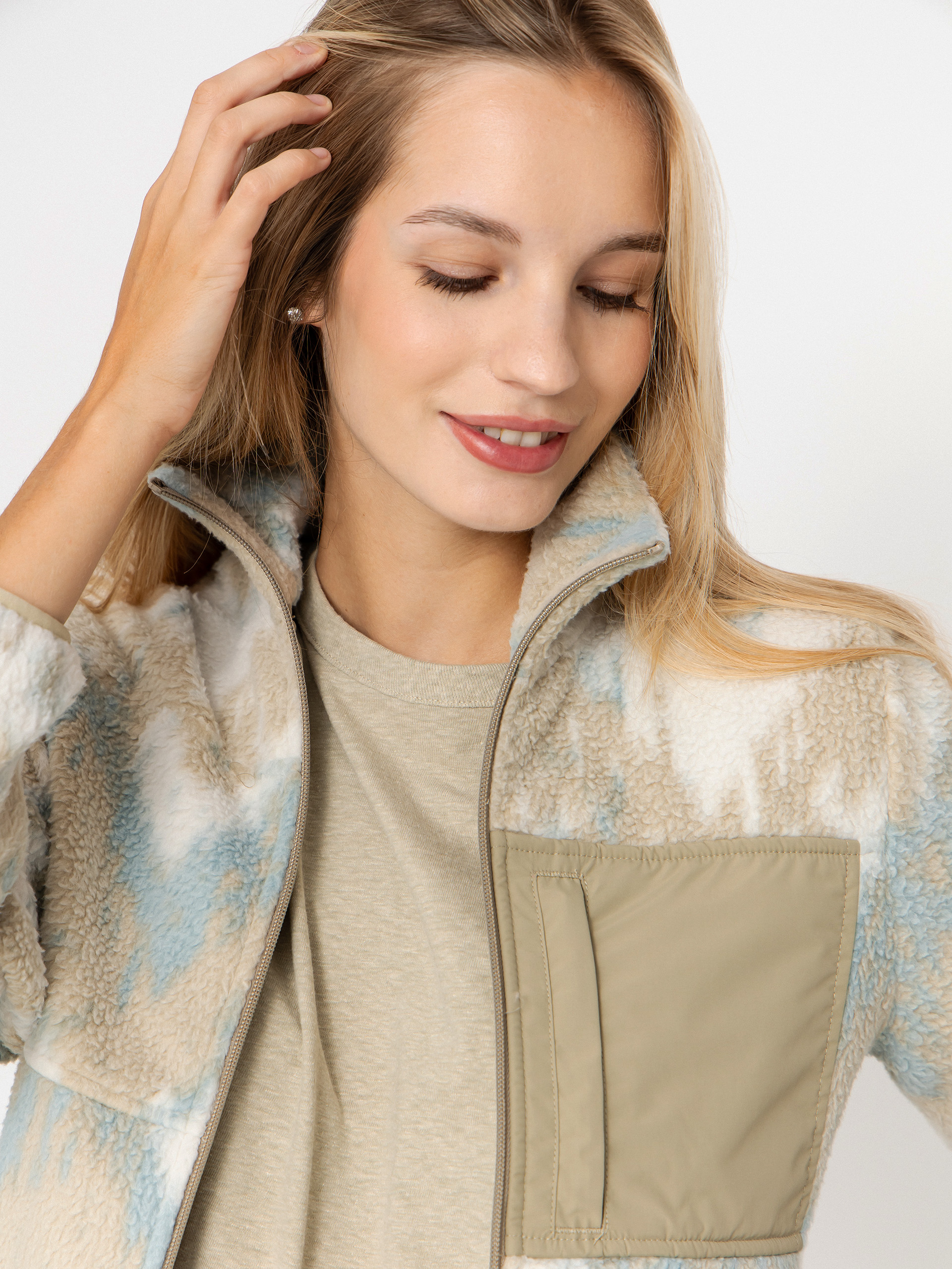 Bunda Iriedaily Arkta Teddy 2 Wmn (khaki grey)