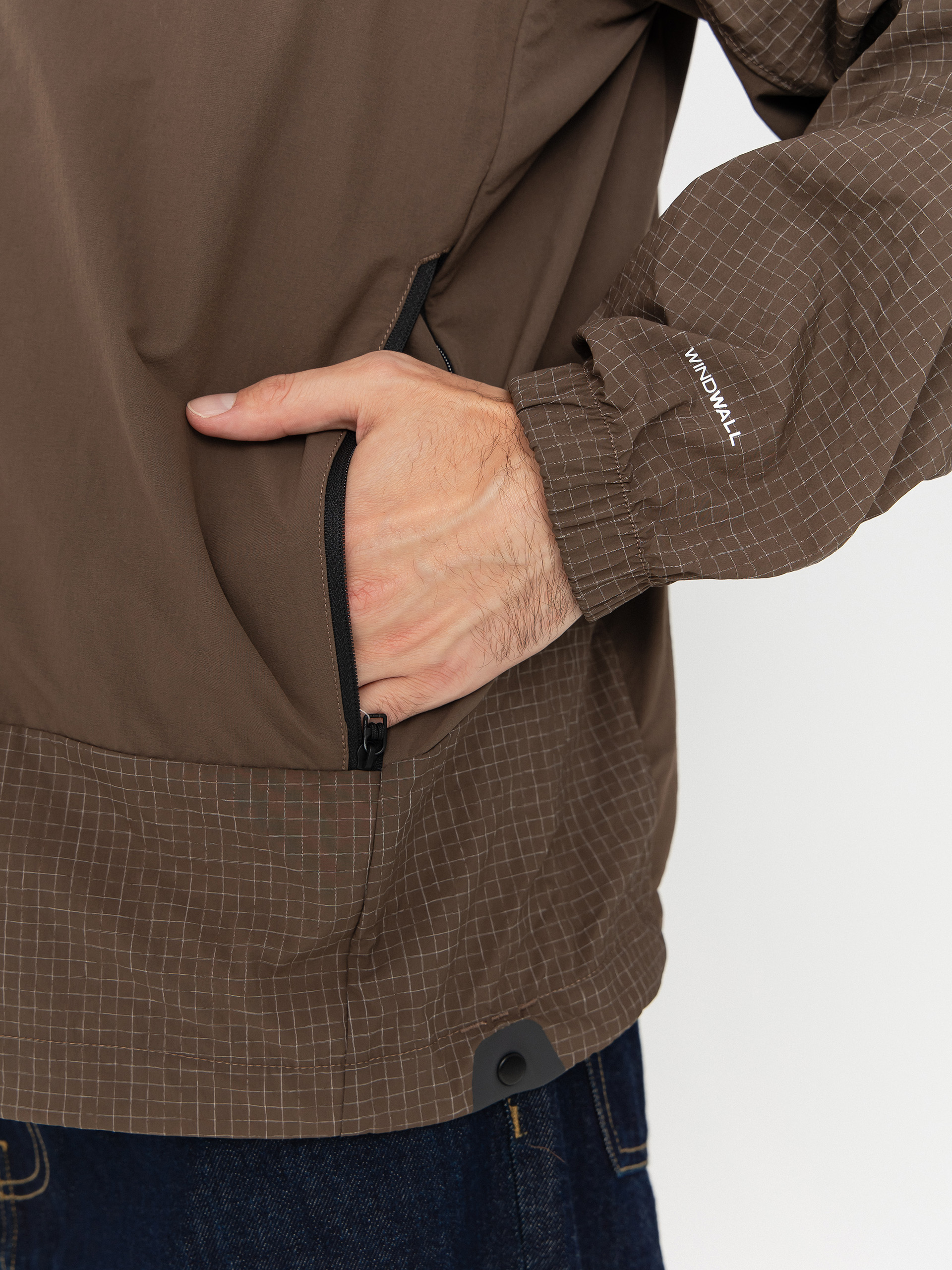 Bunda The North Face Hke Utility Wind (smokey brown)