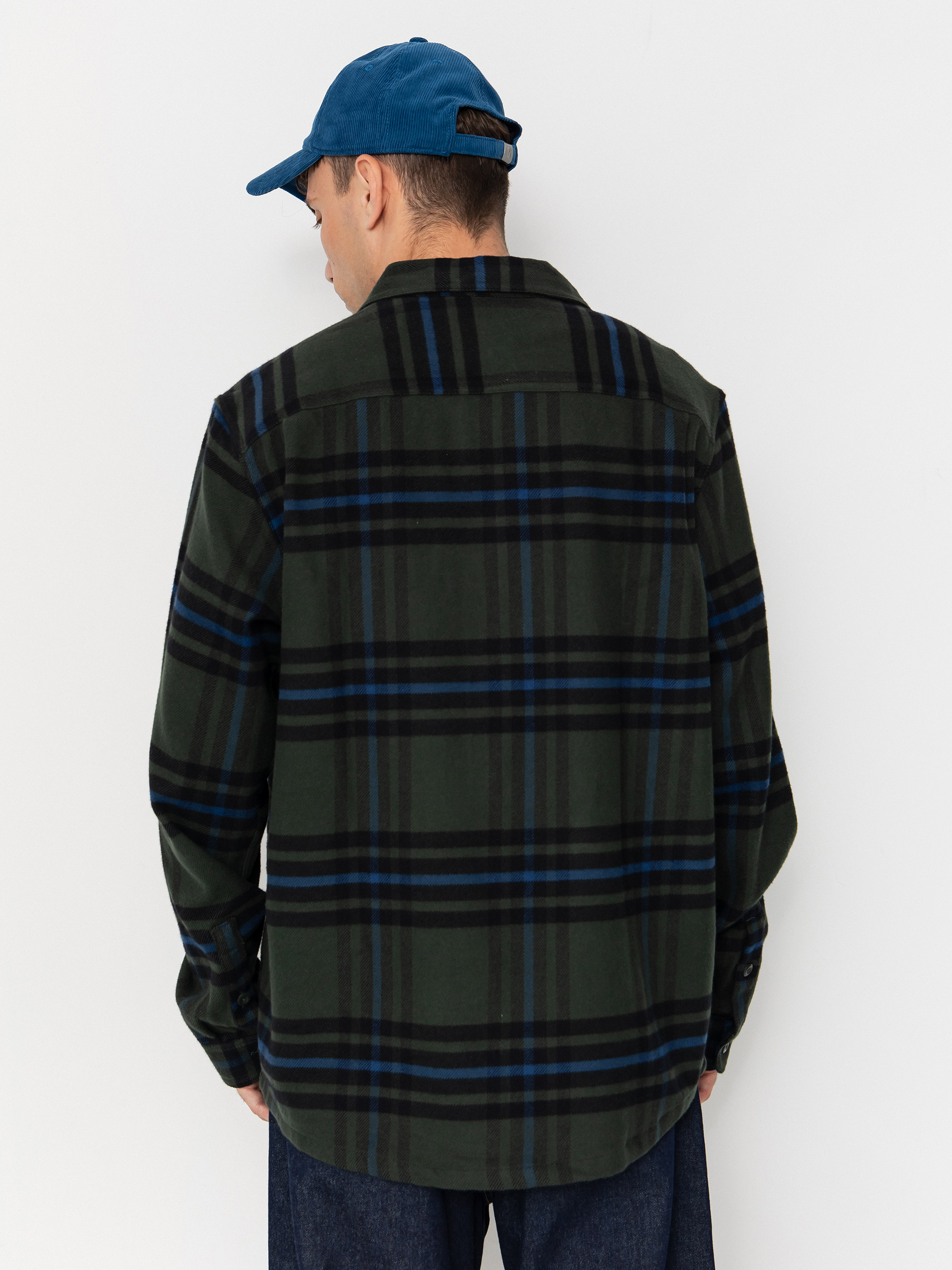 Košile Patagonia Fjord Flannel (catch old growth green)