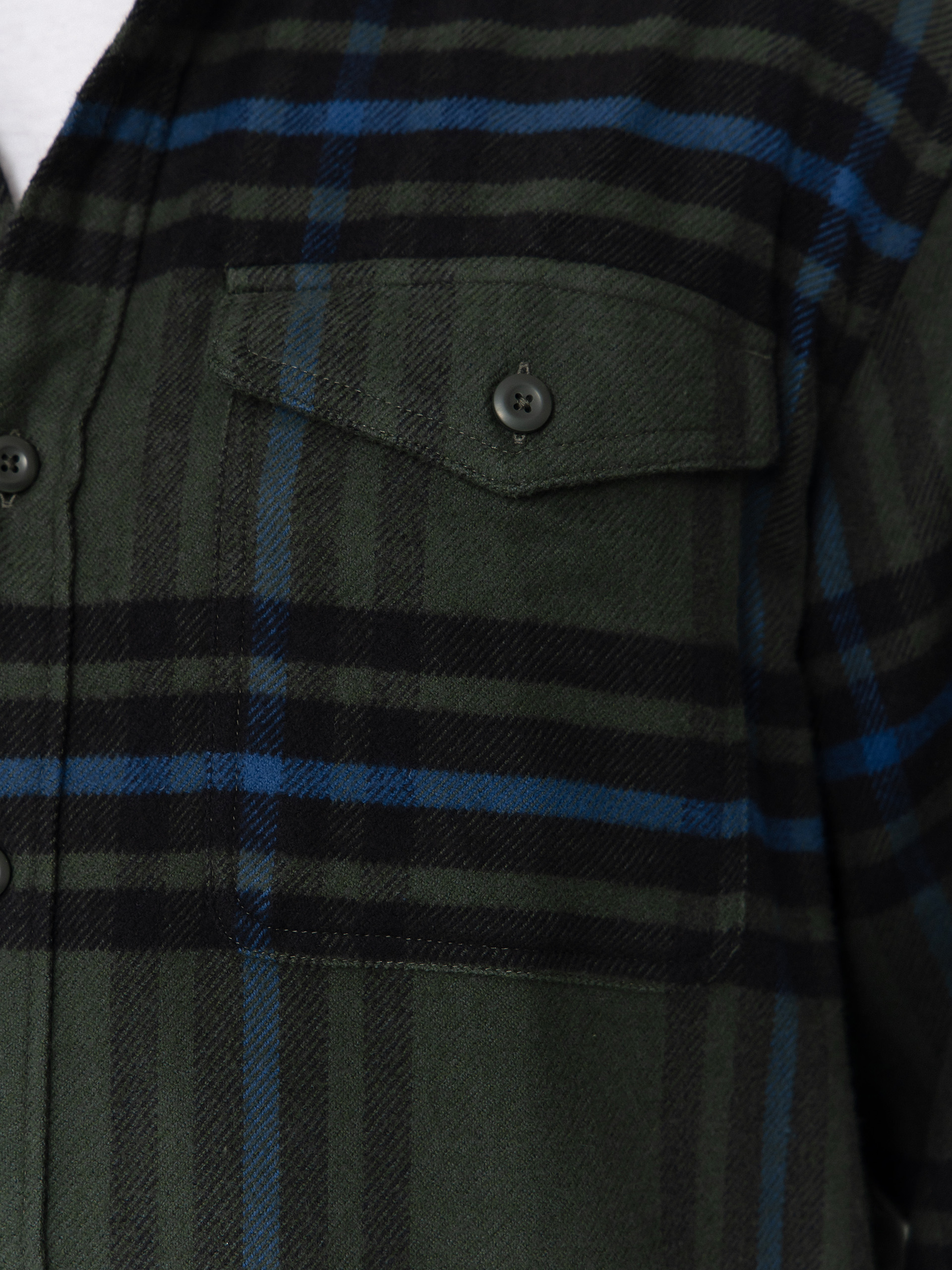 Košile Patagonia Fjord Flannel (catch old growth green)