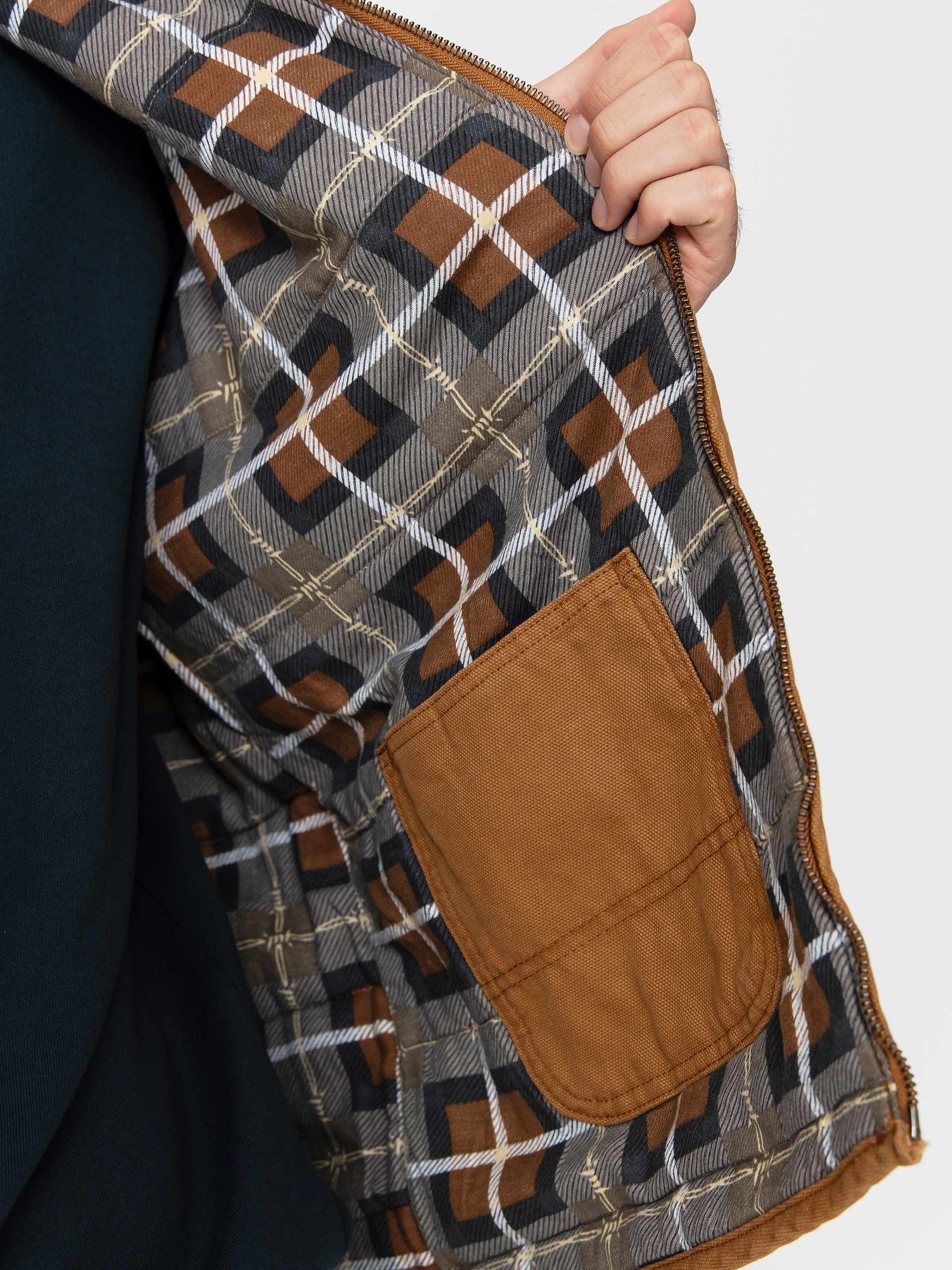 Vesta Dickies x Thrasher Vest (brown duck)