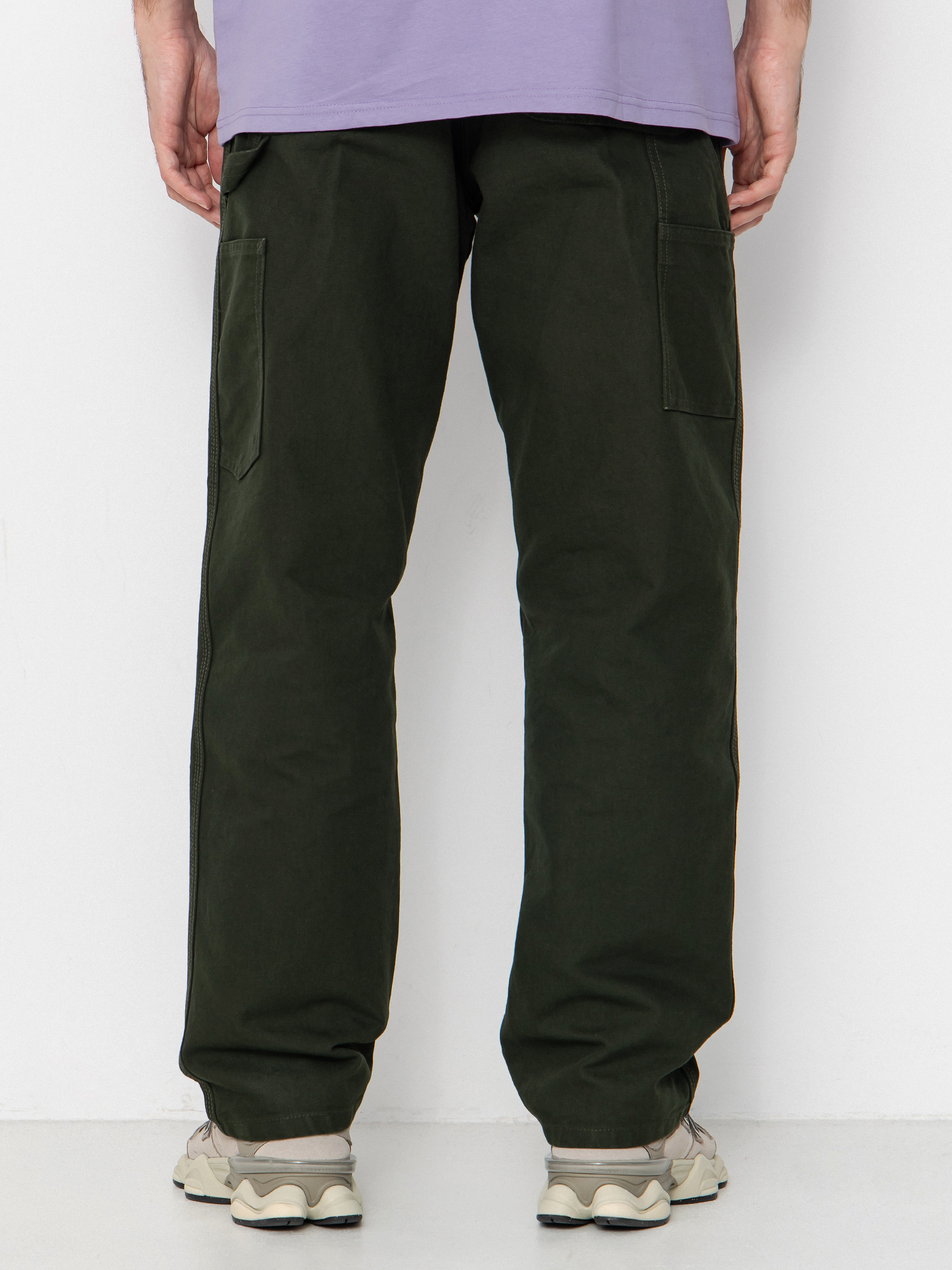 Kalhoty Carhartt WIP Single Knee (olive/rinsed)