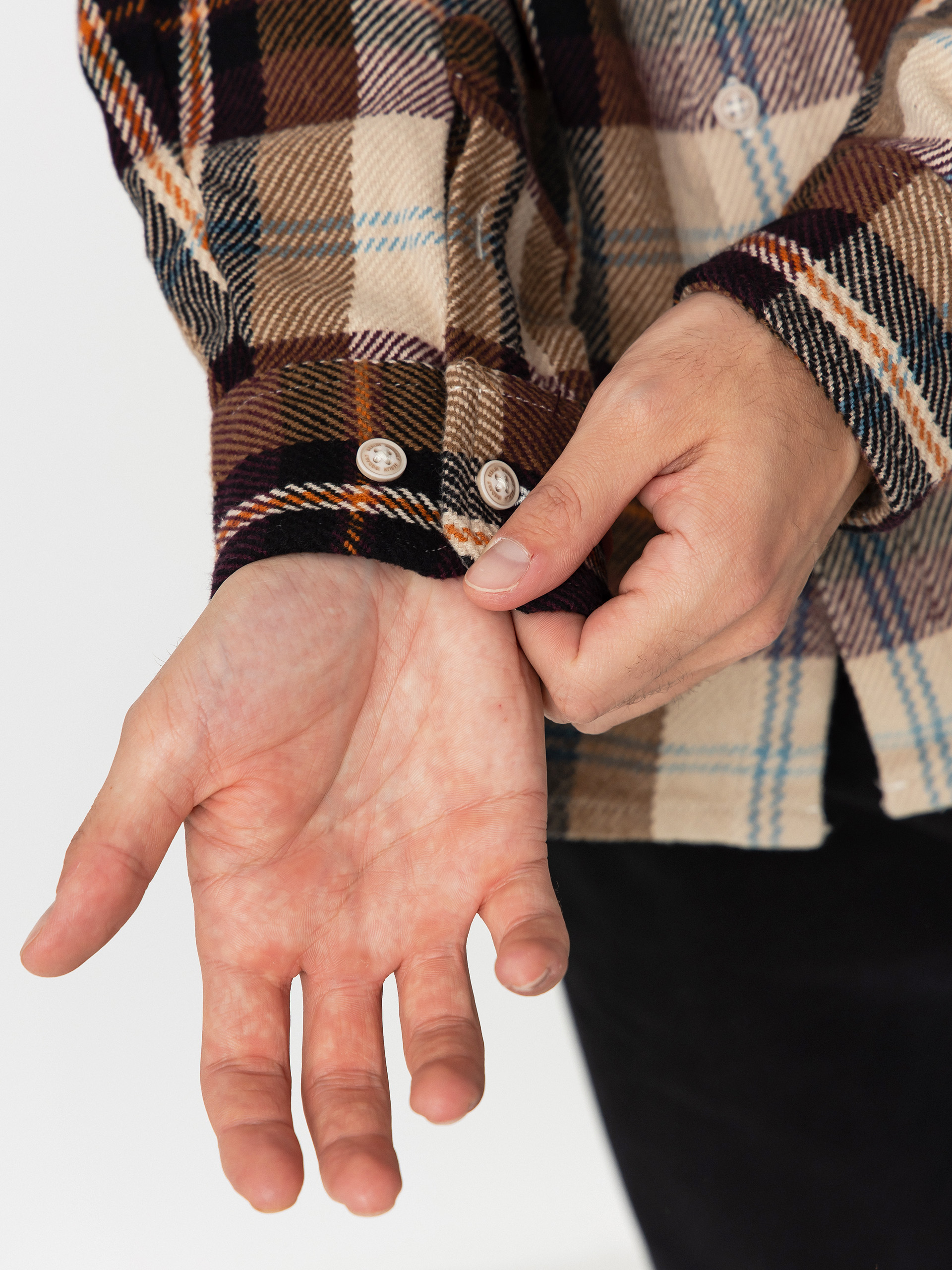 Košile Iriedaily Chillax Lumber (sandstone)