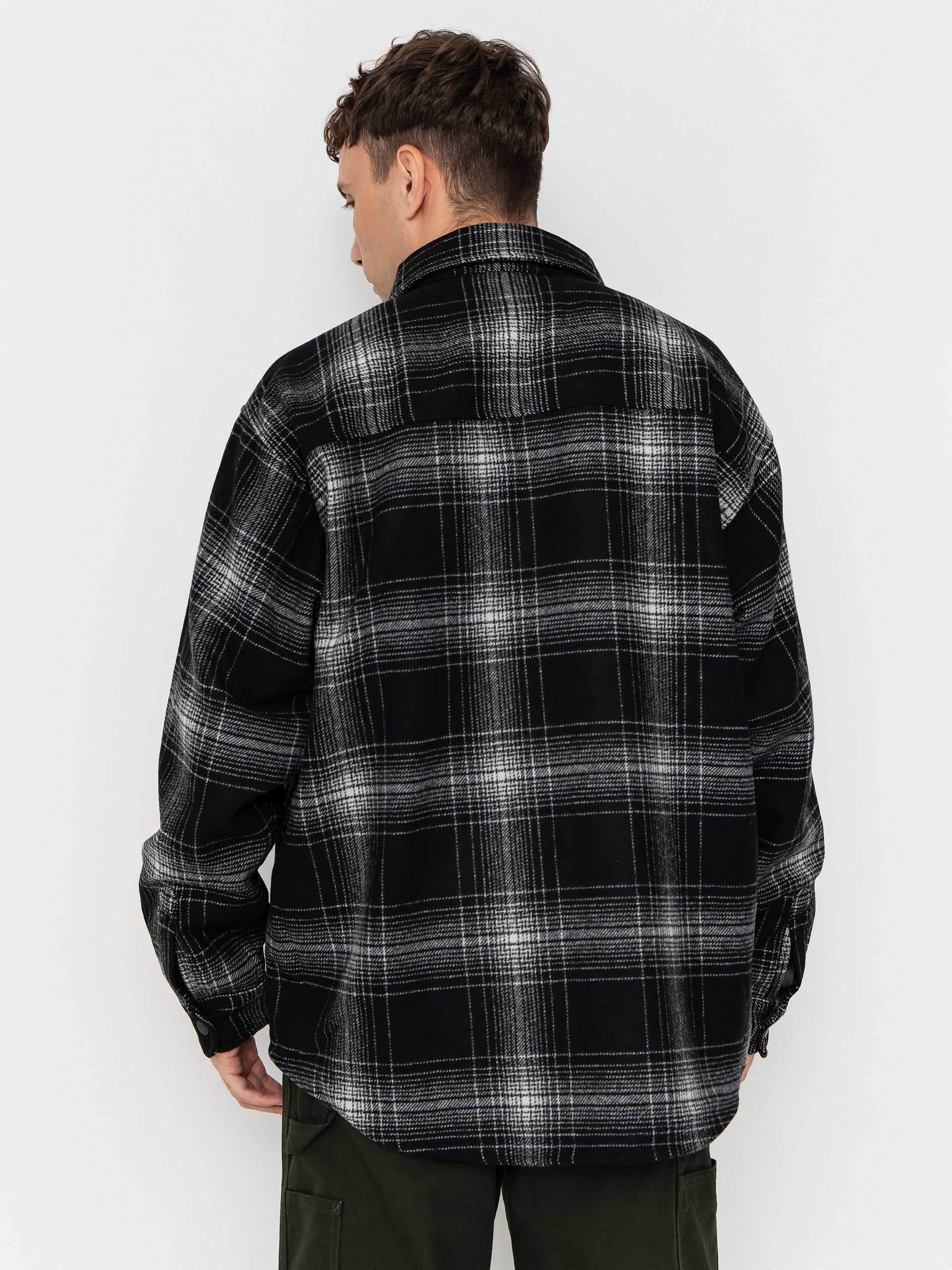Bunda Carhartt WIP Brennan (brennan check/black/wax)