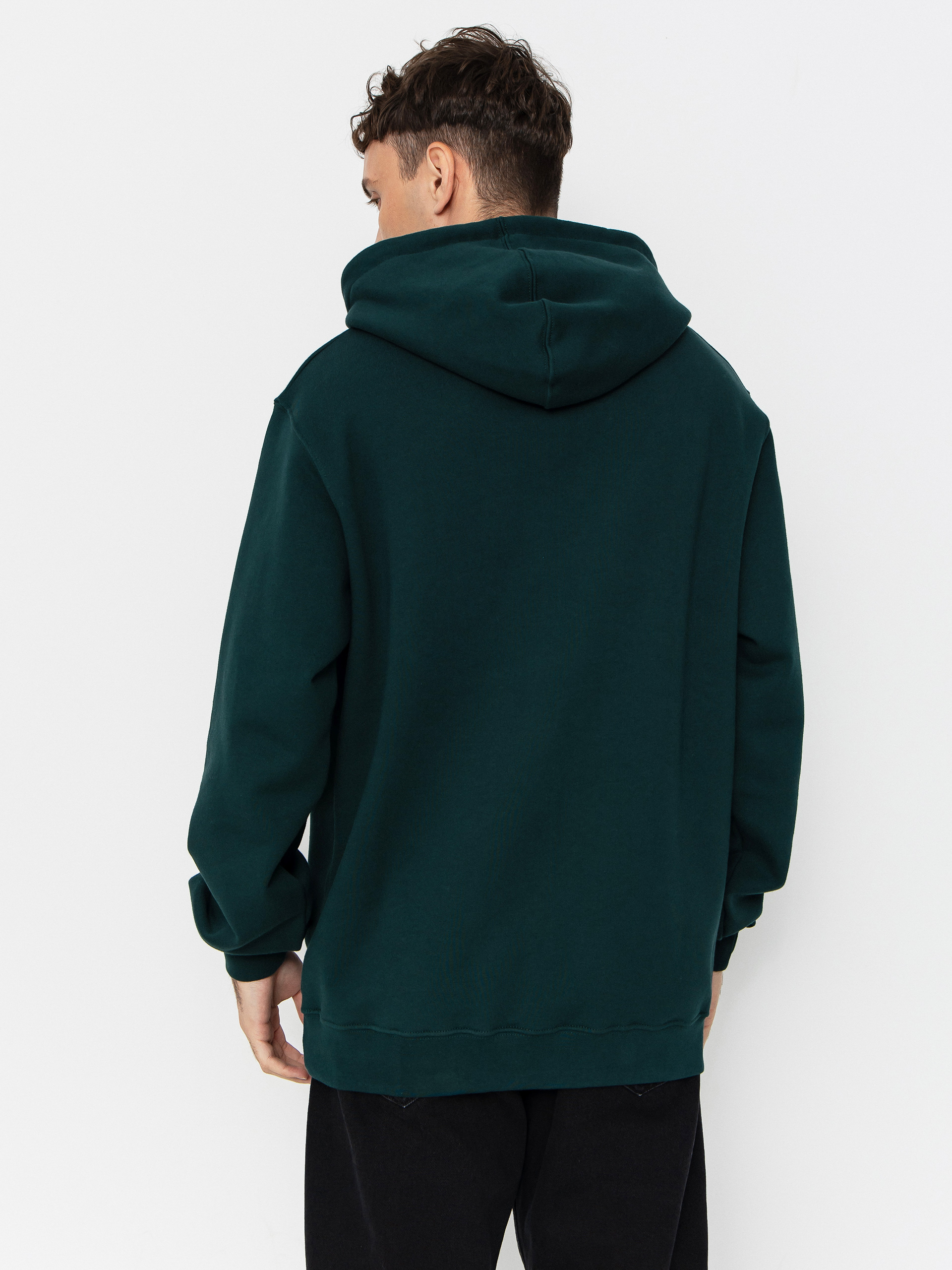 Mikina s kapucí Iriedaily Bone Cat HD (nightforest)