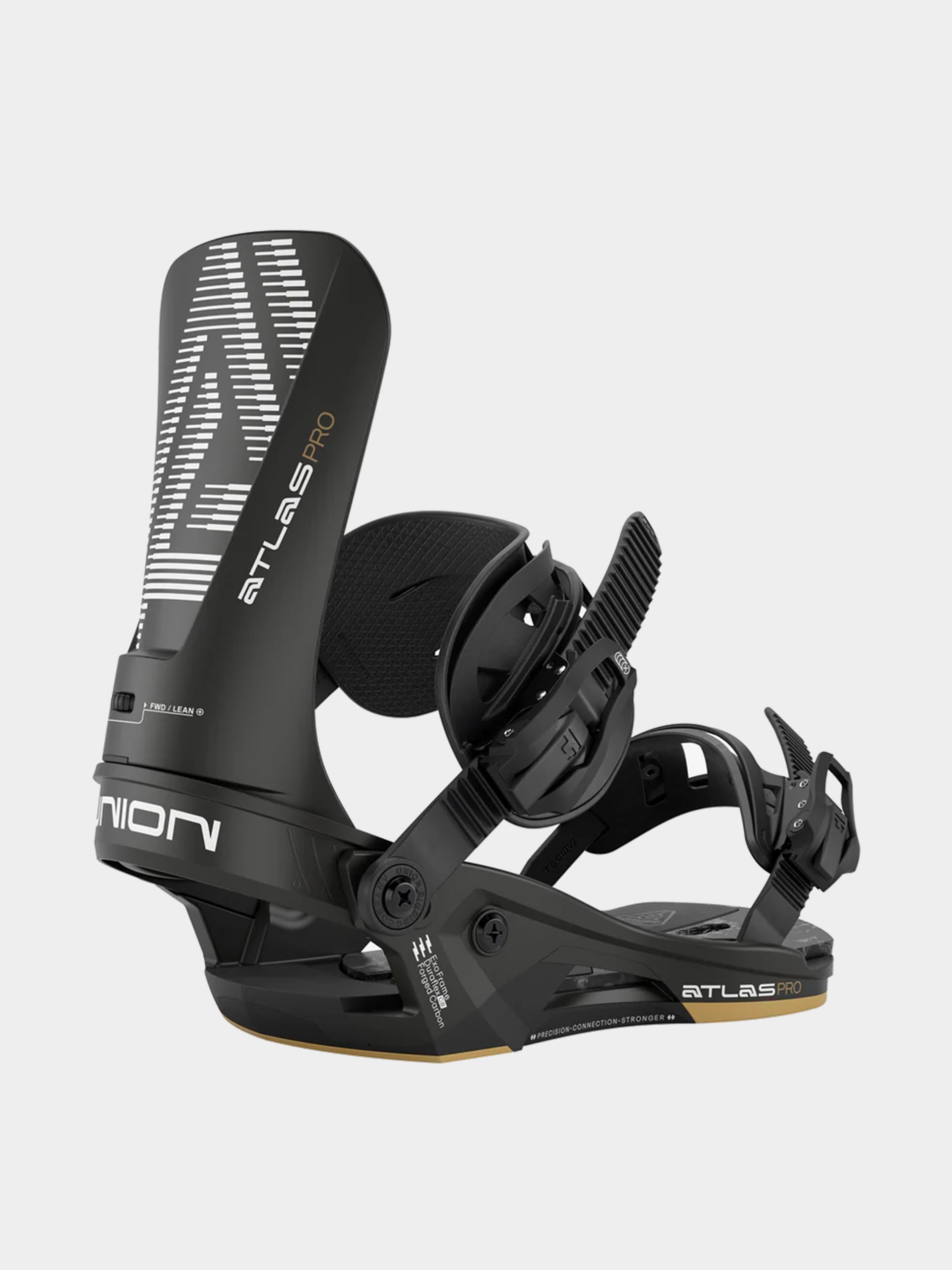 Snowboardové vázání Union Atlas Pro (metallic black)