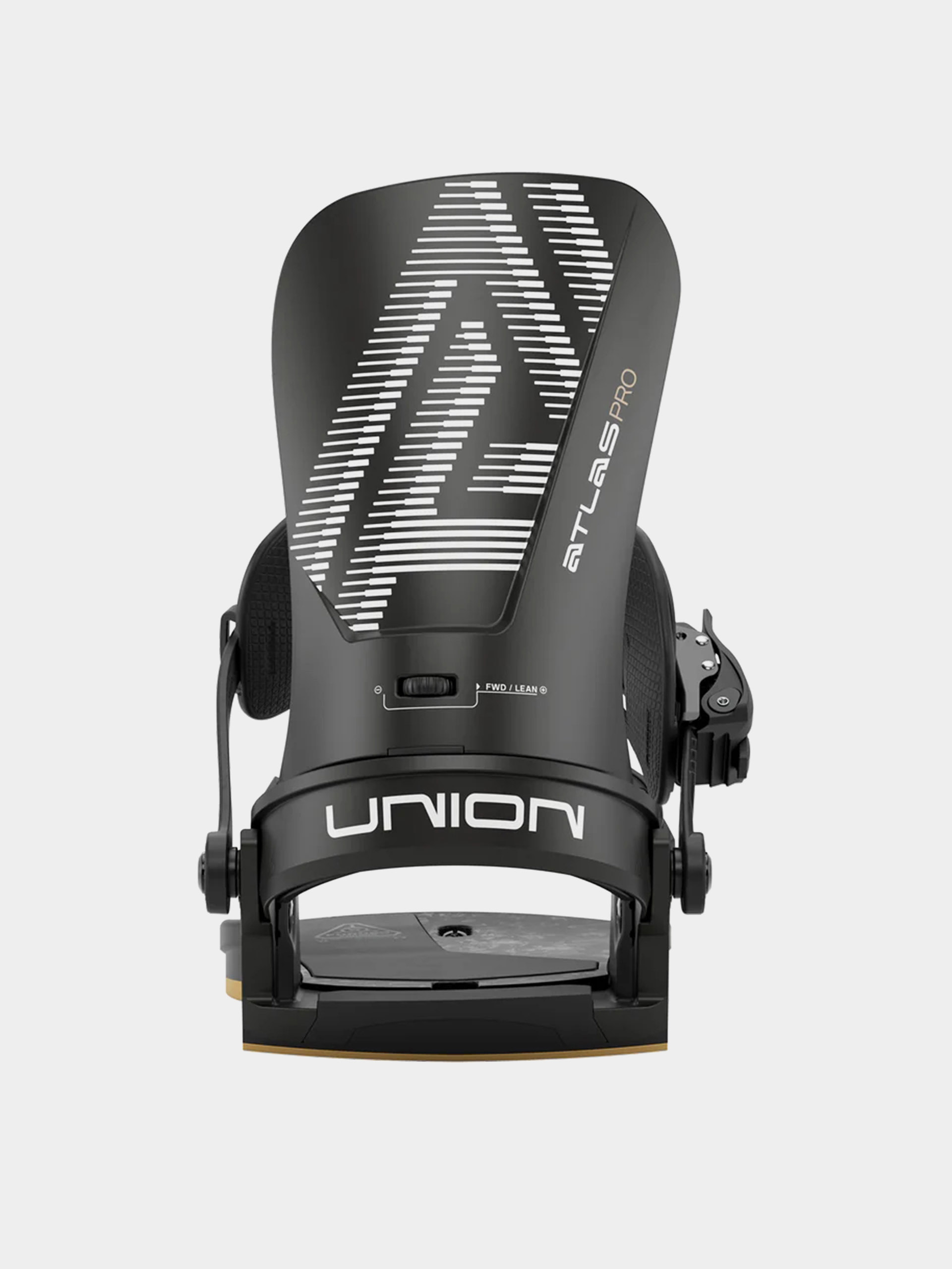 Pánské Snowboardové vázání Union Atlas Pro (metallic black)