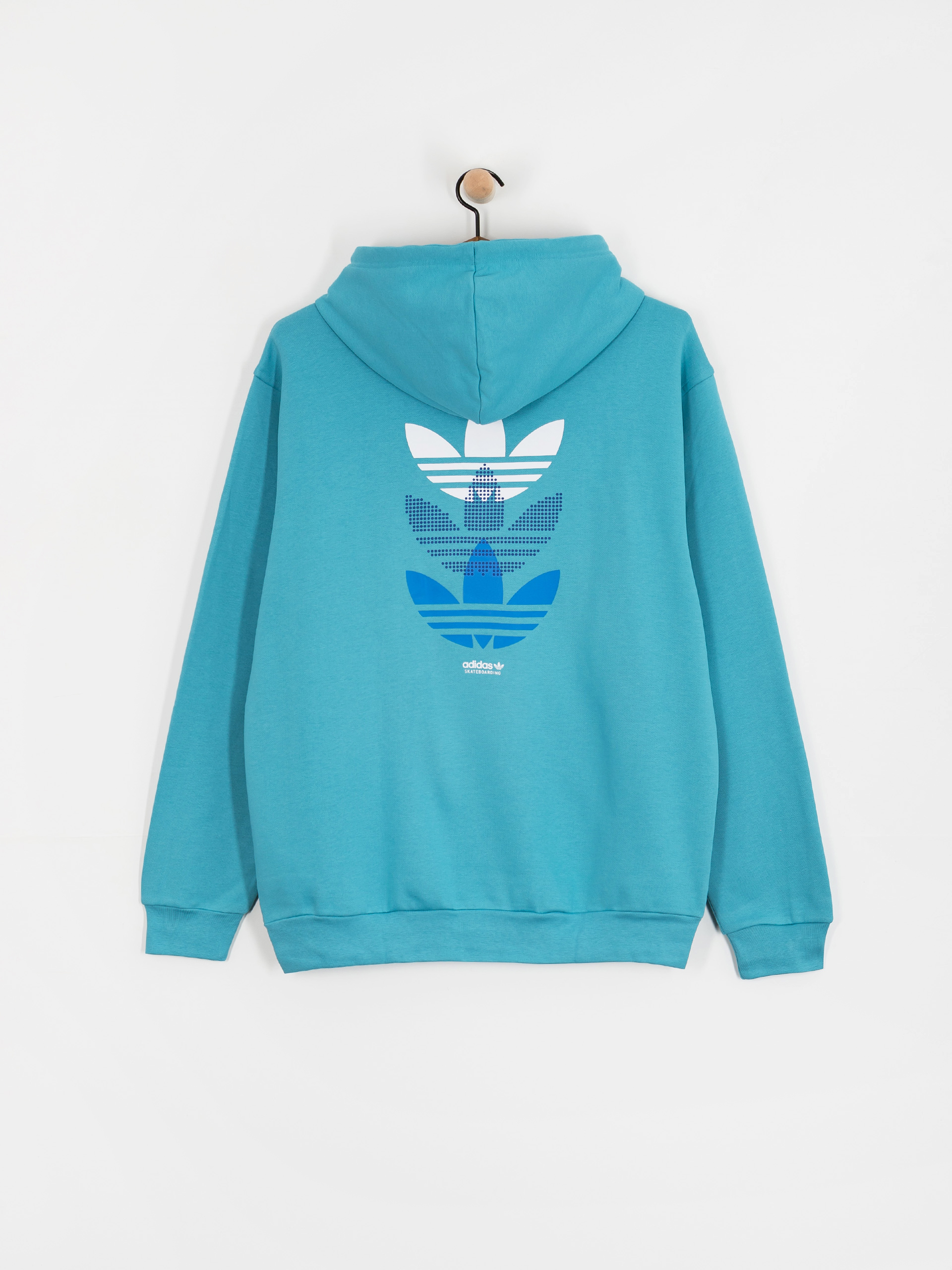 Mikina s kapucí adidas Trip Tre HD (preblu/broyal)