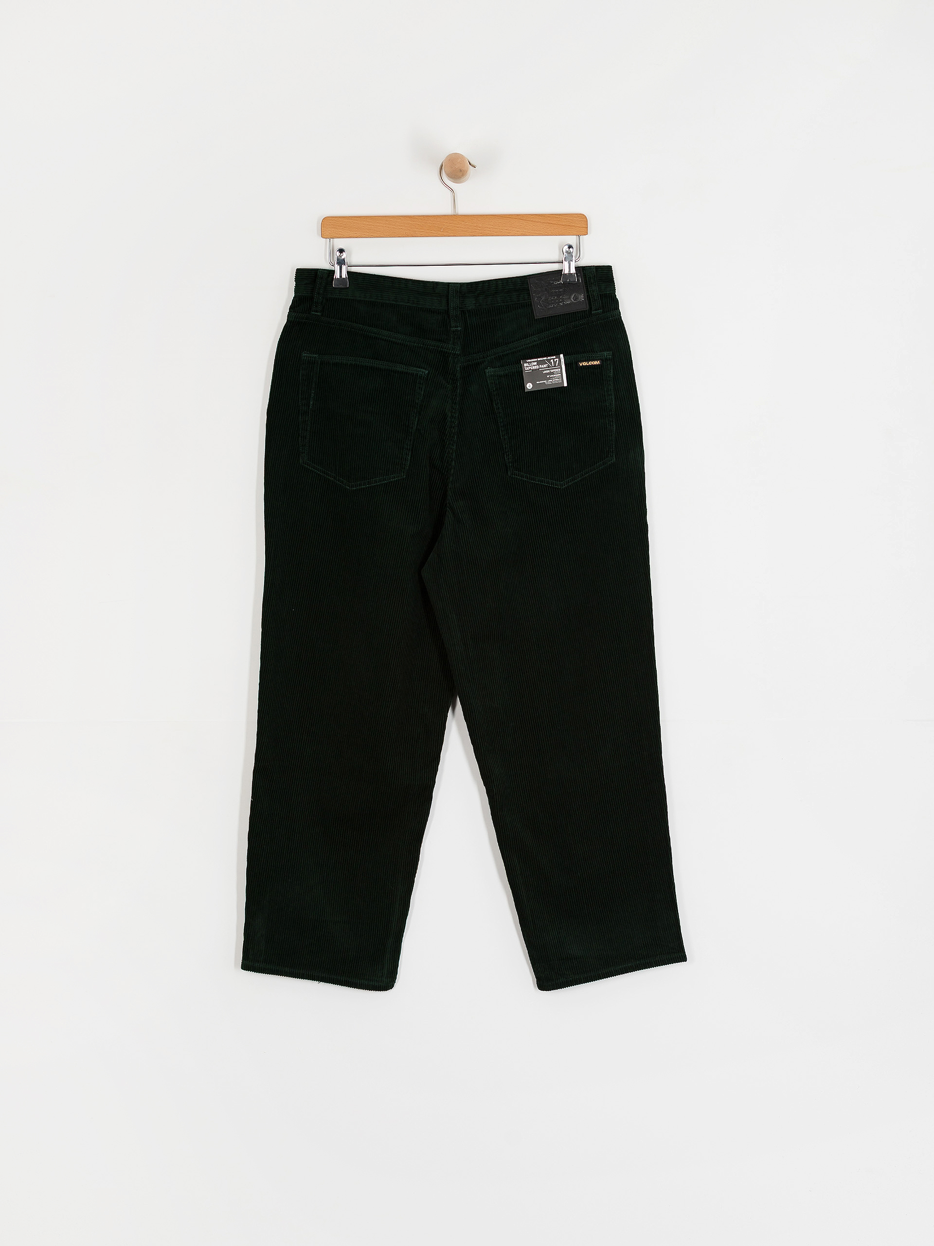 Kalhoty Volcom Billow Tapered Cord (scarab)