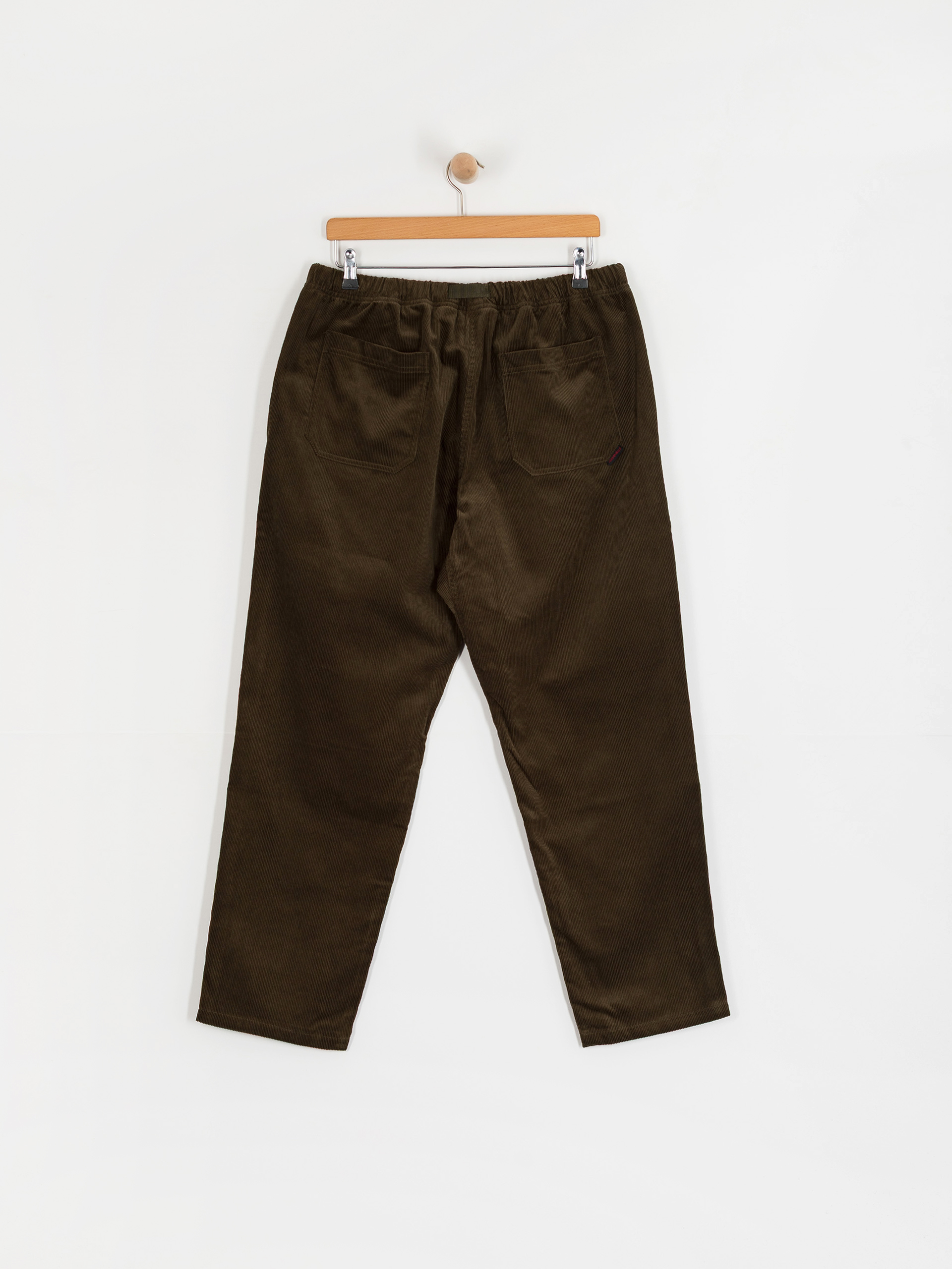 Kalhoty Gramicci Corduroy Loose Tapered Ridge (olive)