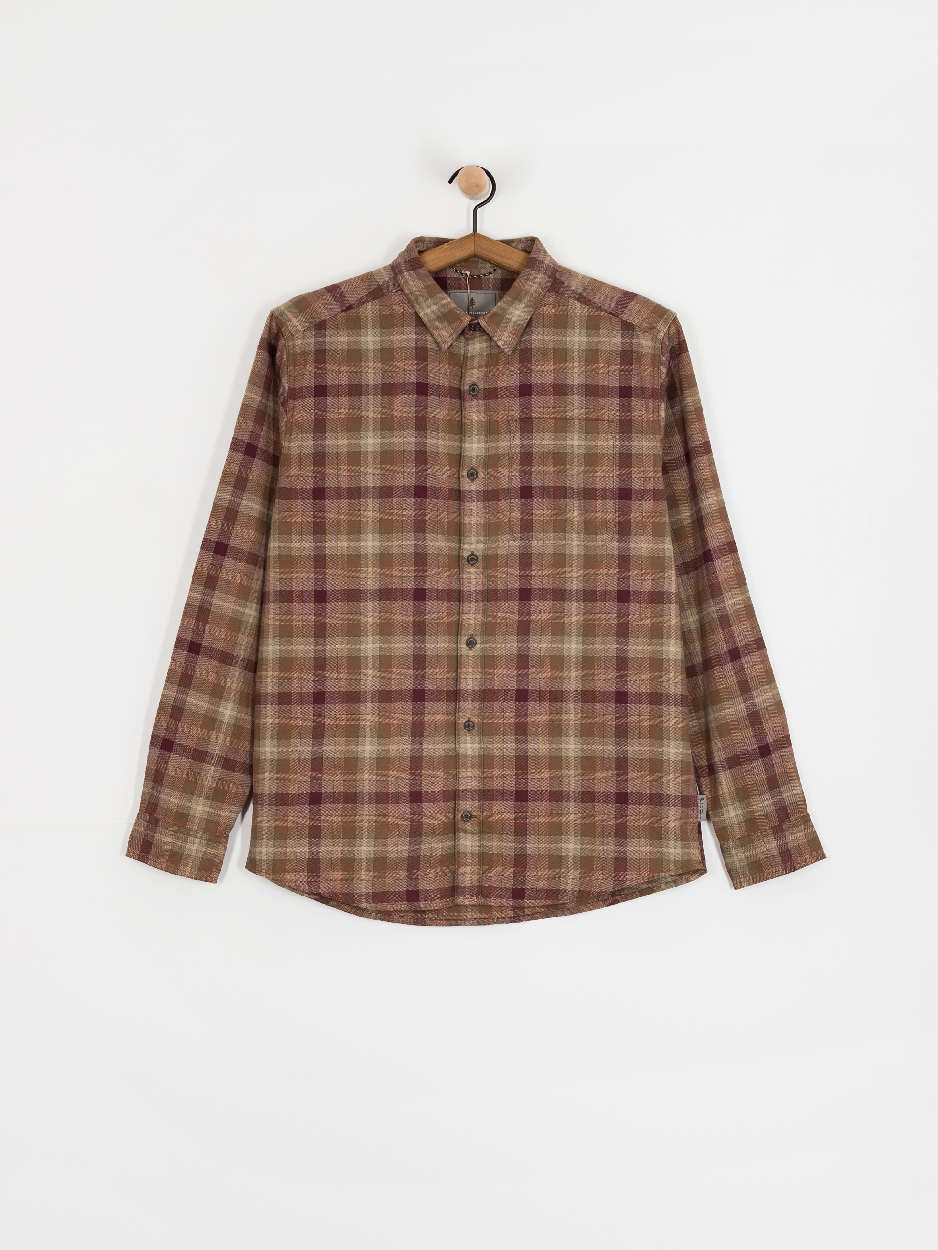 Košile Royal Robbins Lieback Organic Cotton Flannel (dusty olive dipsea pld)