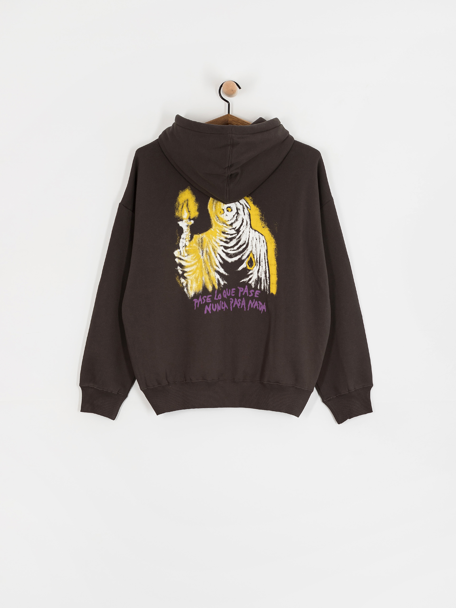 Mikina s kapucí Volcom Moove On HD Wmn (vintage black)