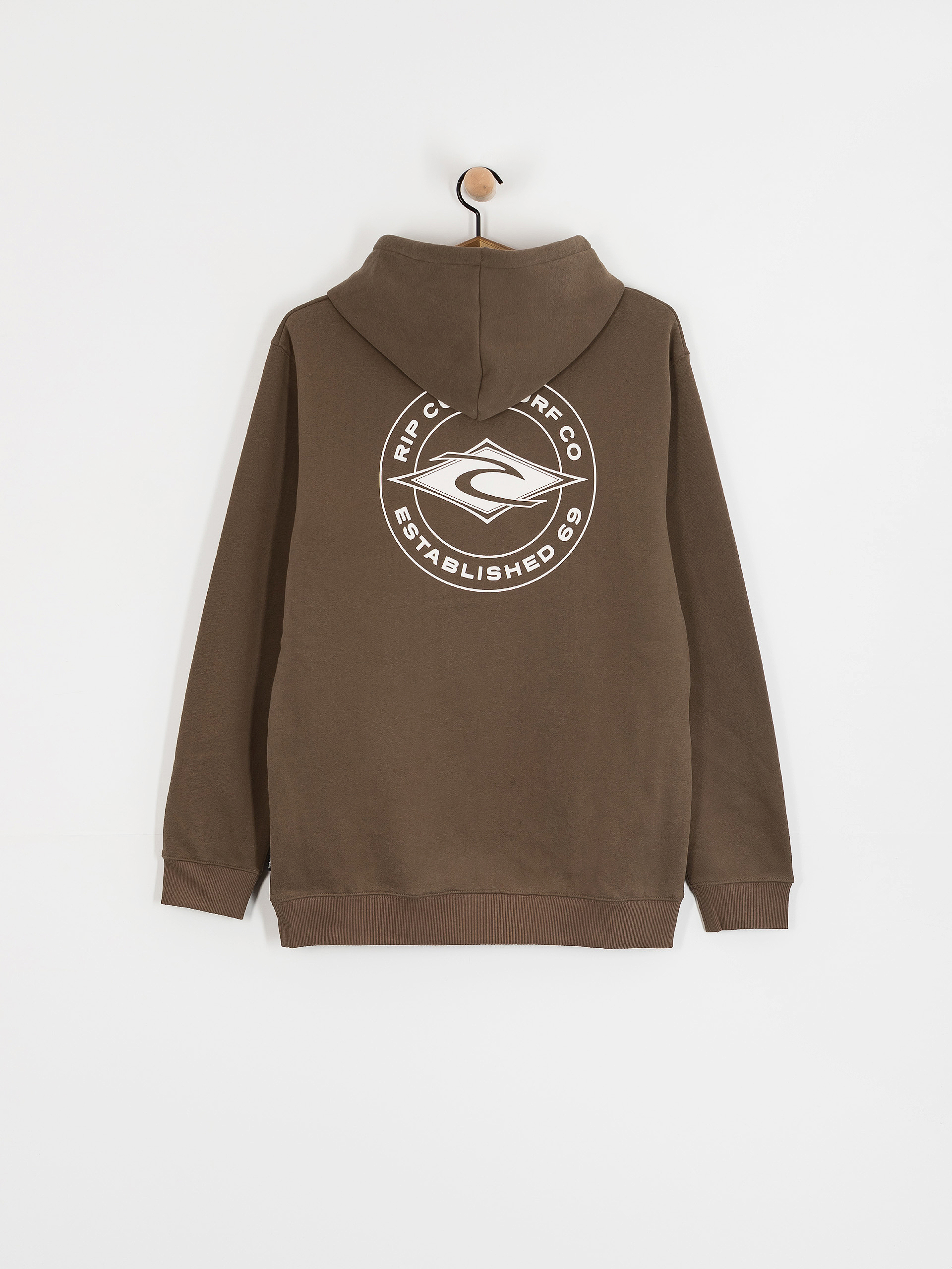 Mikina s kapucí Rip Curl Staple HD (rock)