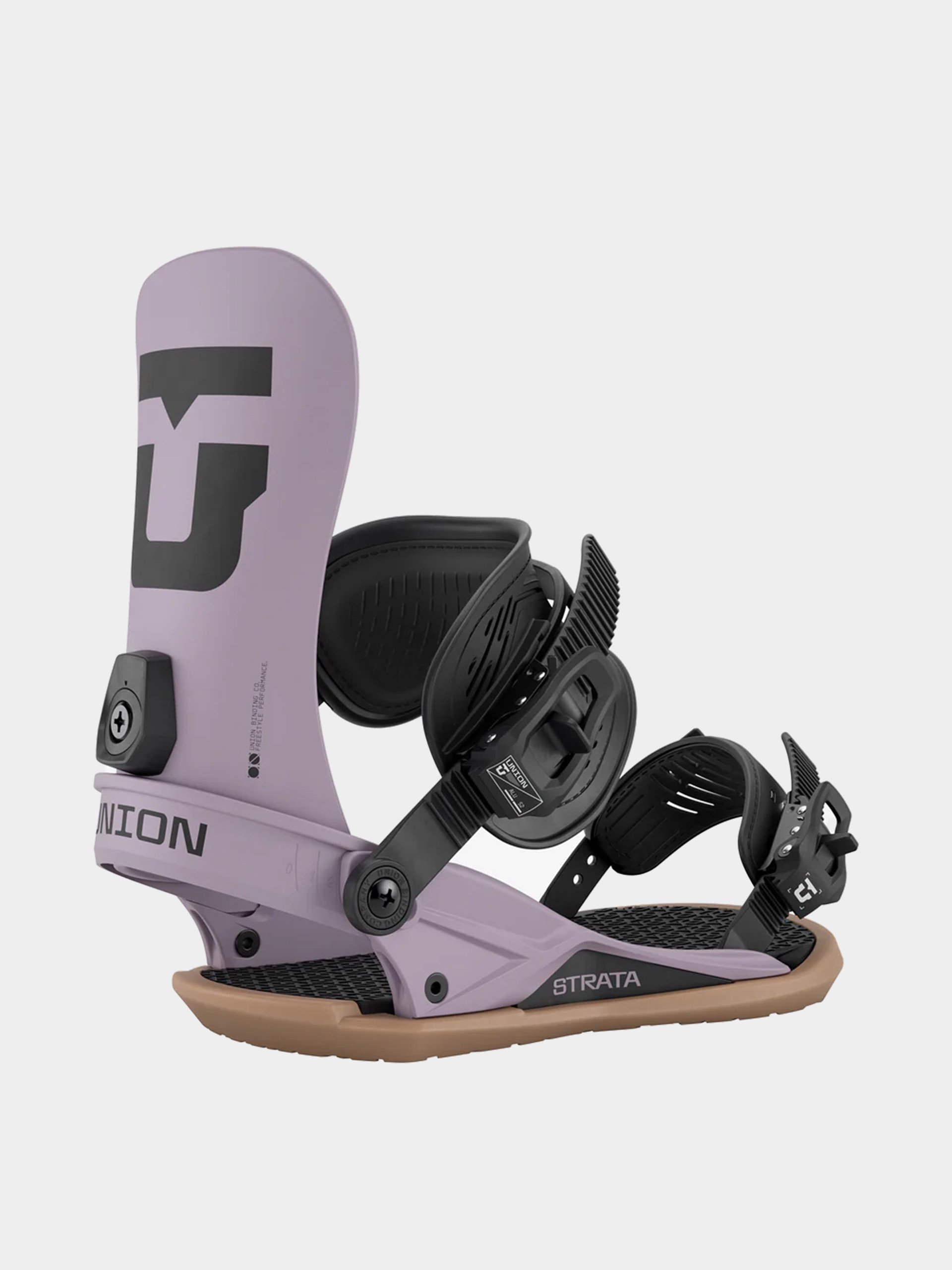 Snowboardové vázání Union Strata (grey violet)