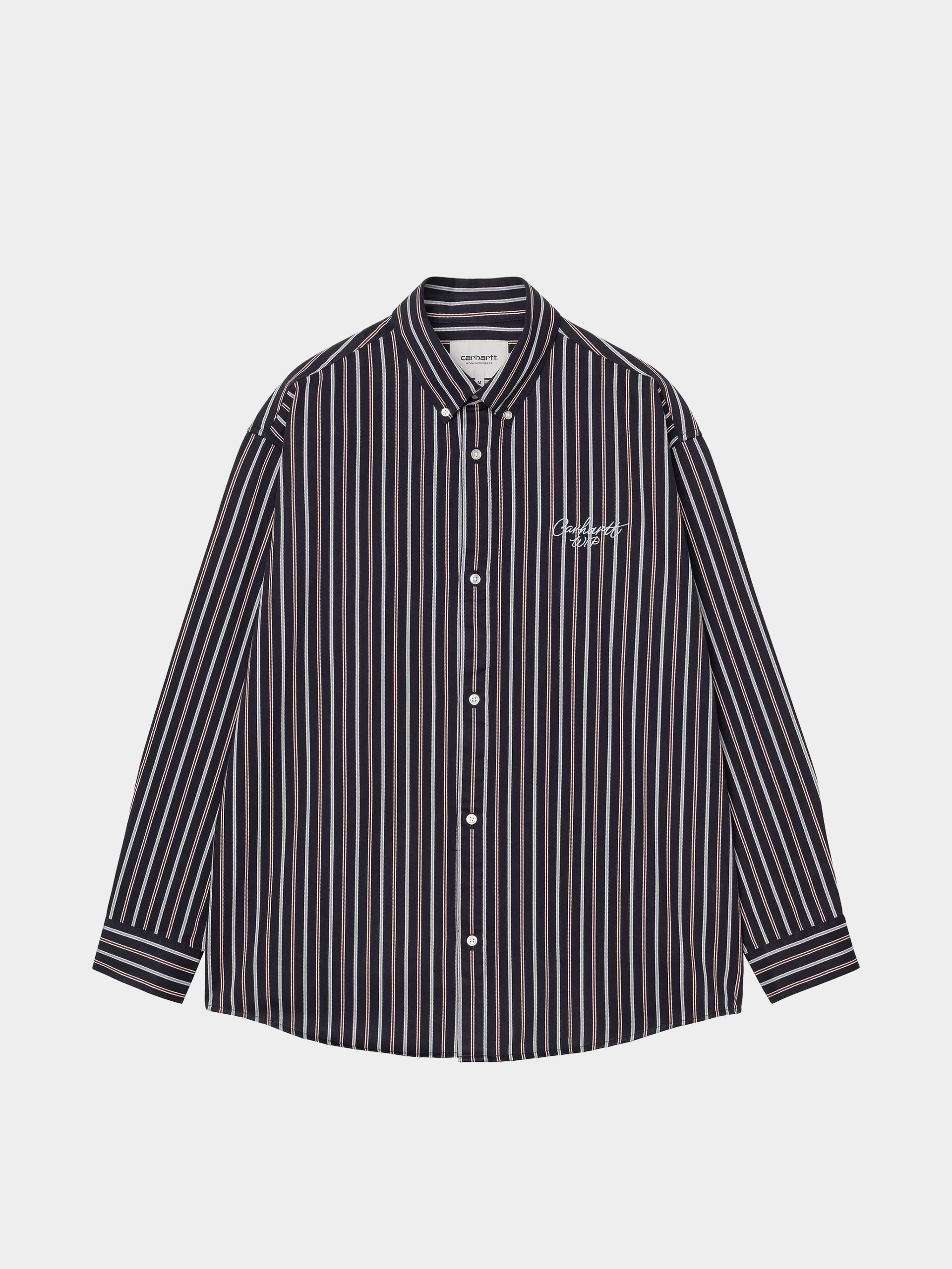 Košile Carhartt WIP Palance (palance stripe/dark navy)