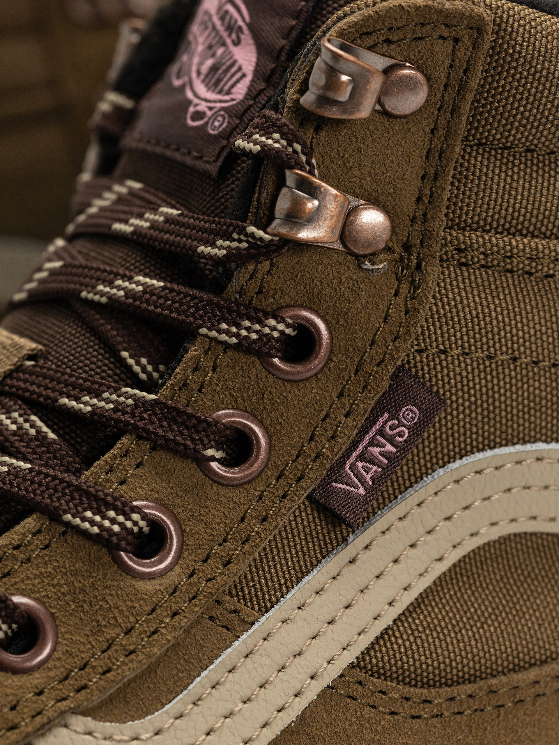 Boty Vans Mte Sk8 Hi Waterproof Insulated (brown/pink)