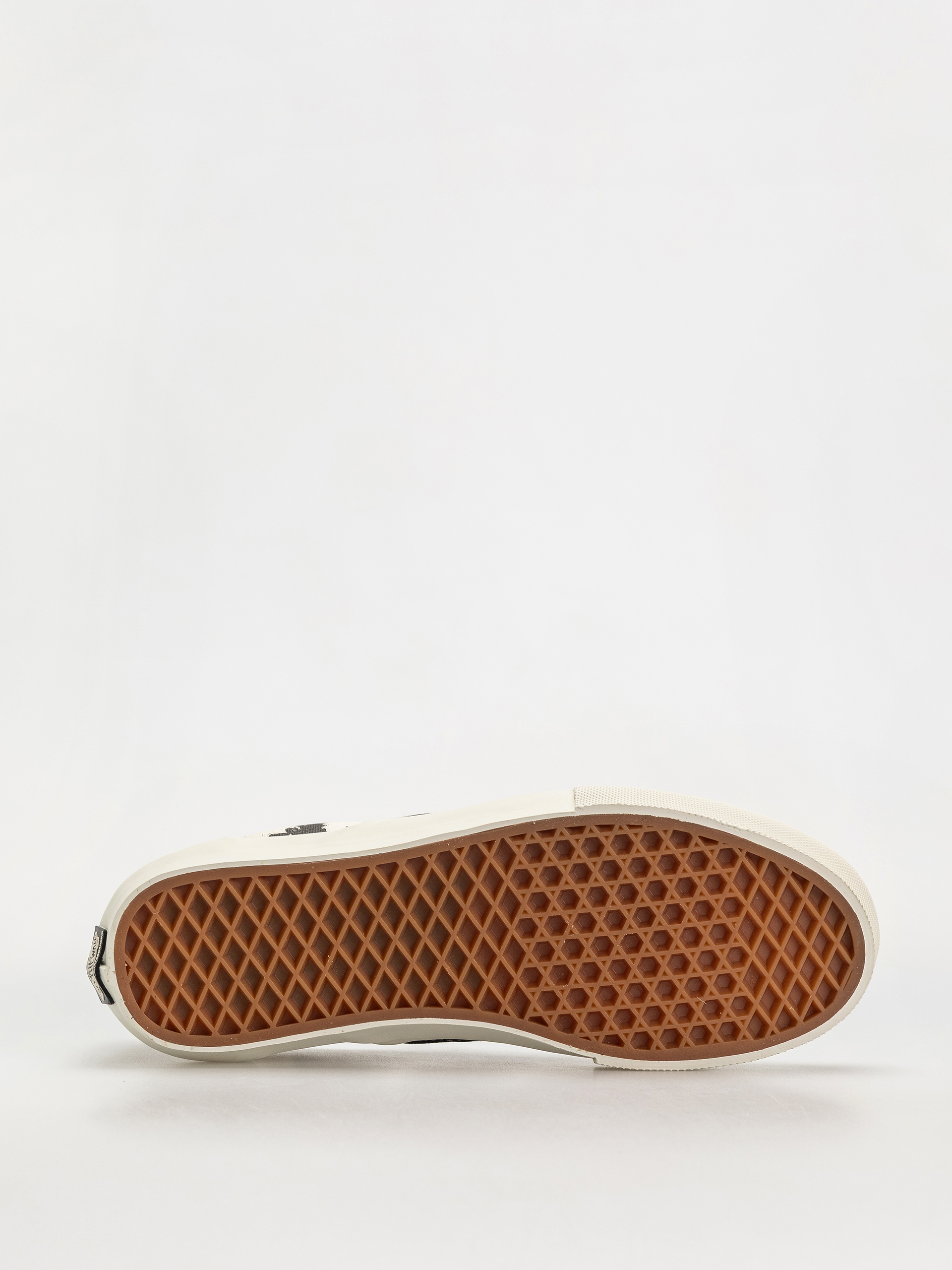 Boty Vans Skate Slip On (skull pile black/white/gum)