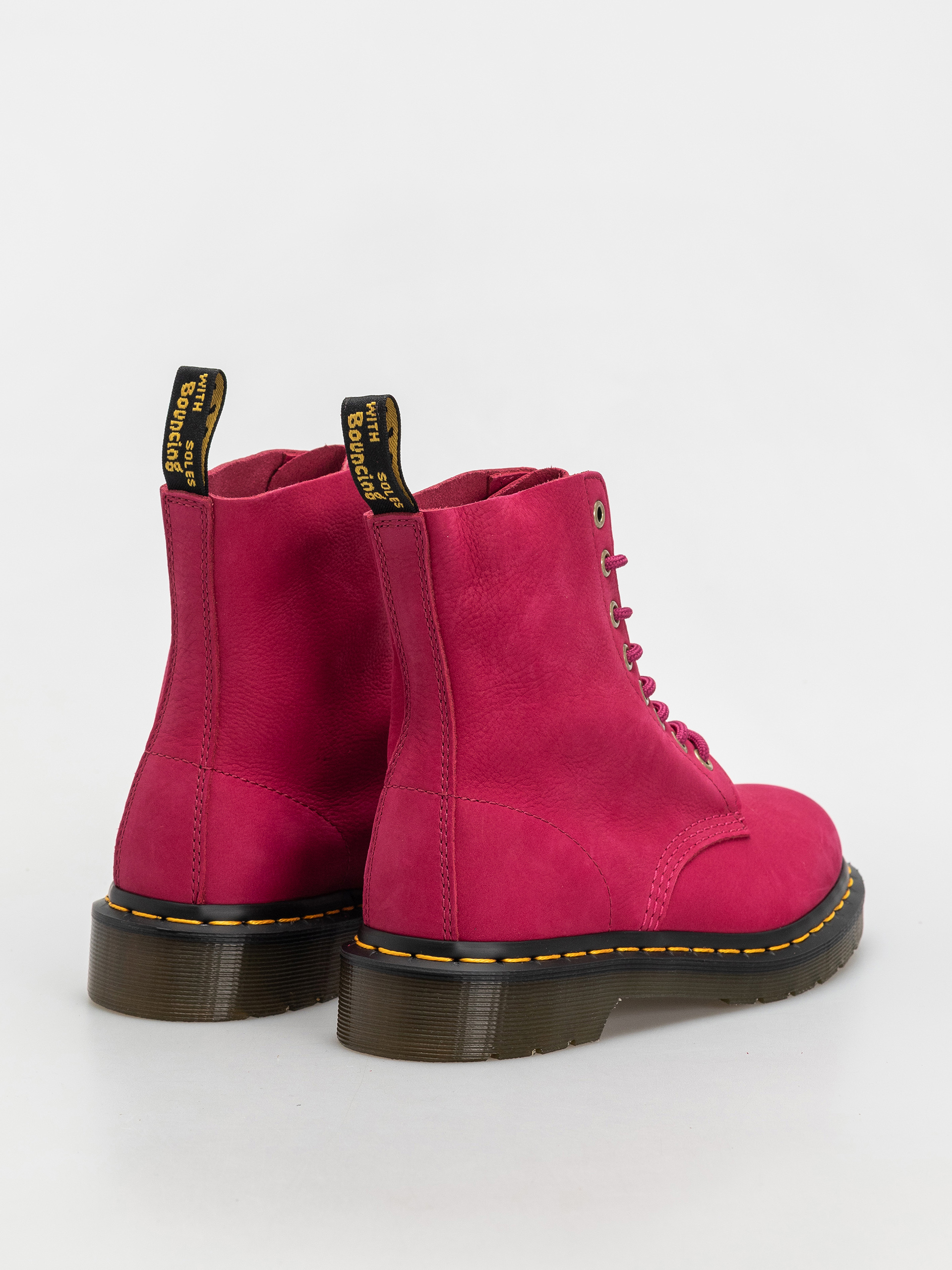 Boty Dr. Martens 1460 Pascal (fuchsia pink milled nubuck rb)