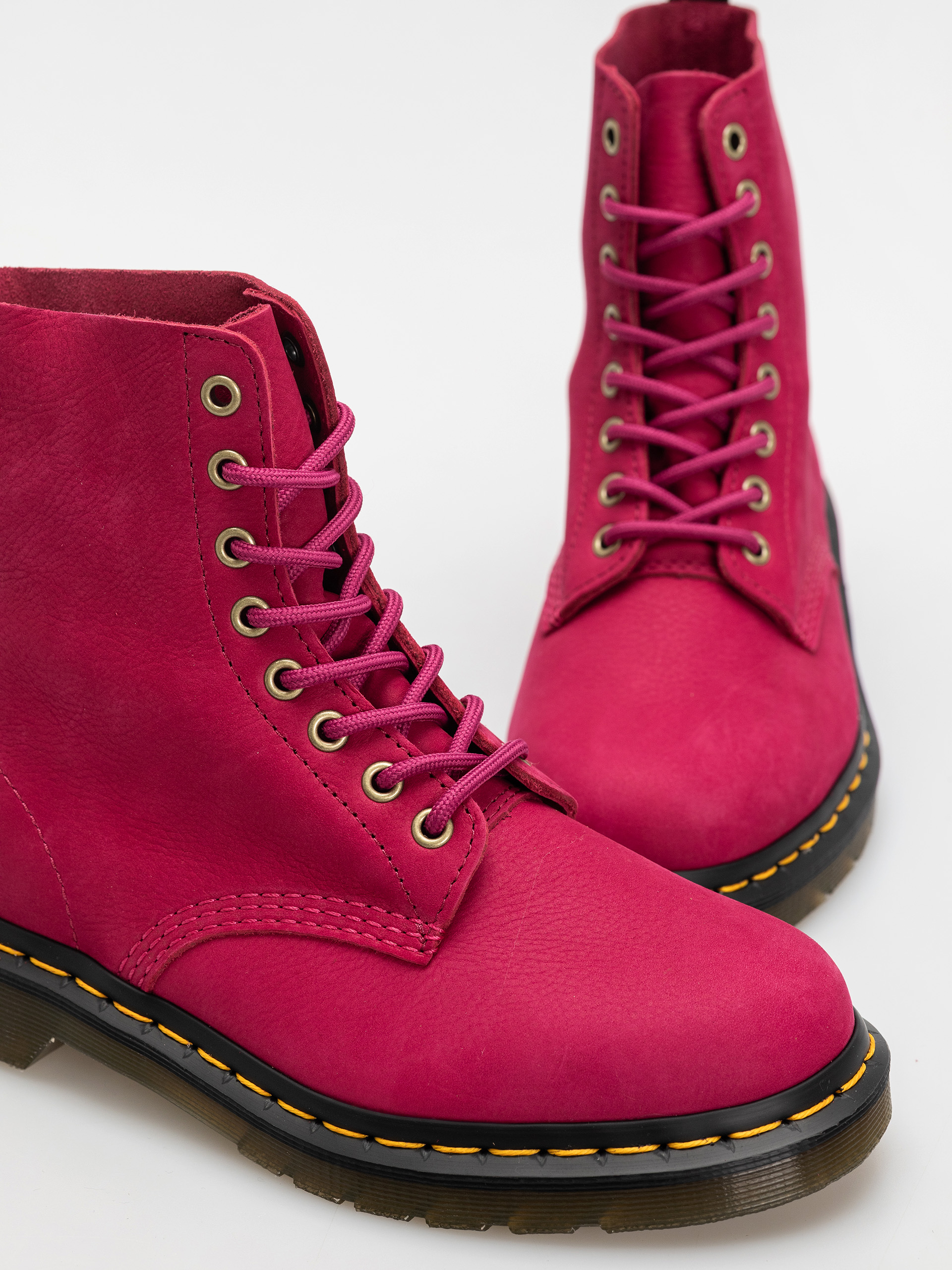 Boty Dr. Martens 1460 Pascal (fuchsia pink milled nubuck rb)