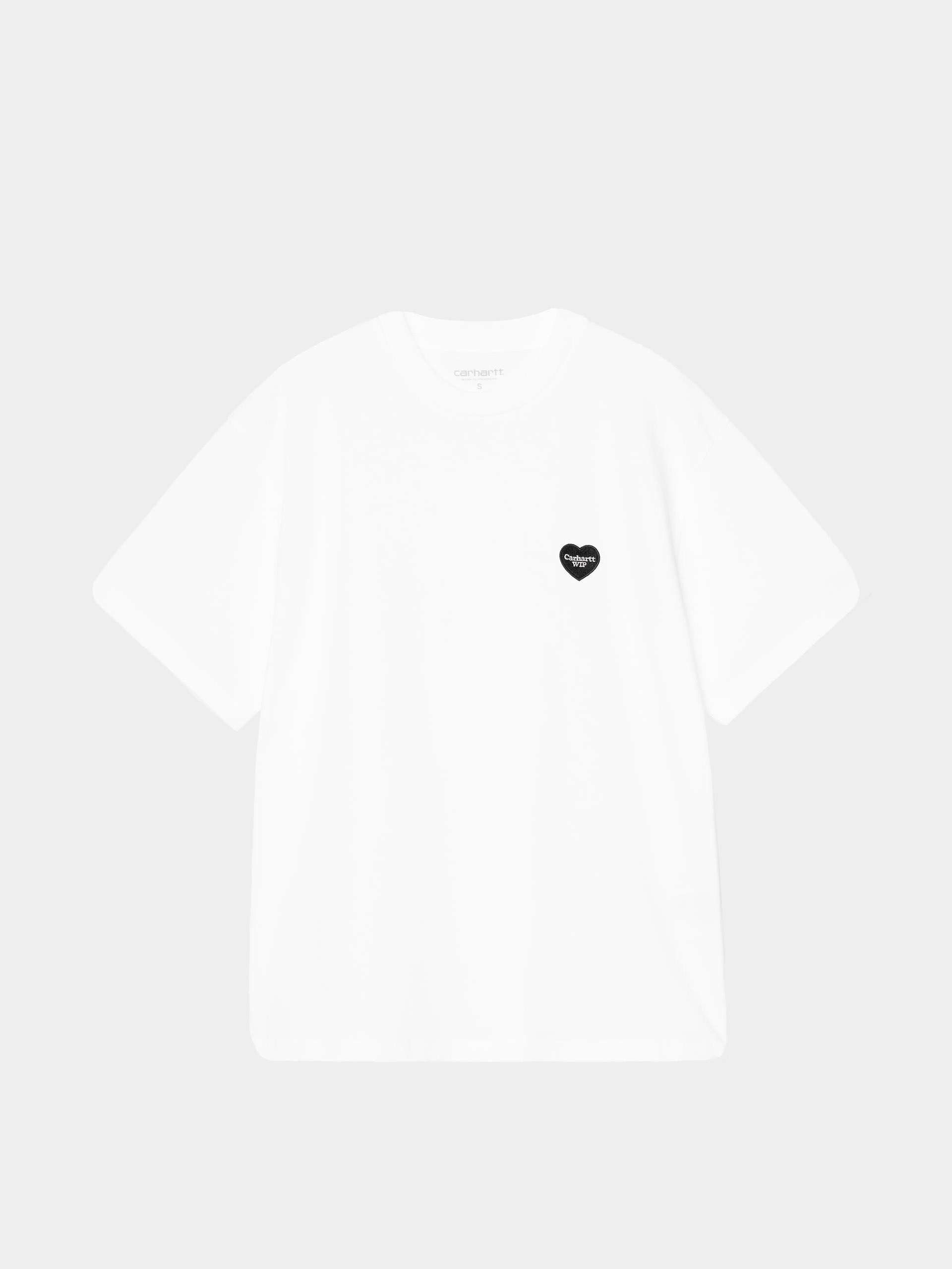 Tričko Carhartt WIP Heart Patch Wmn (white/black)