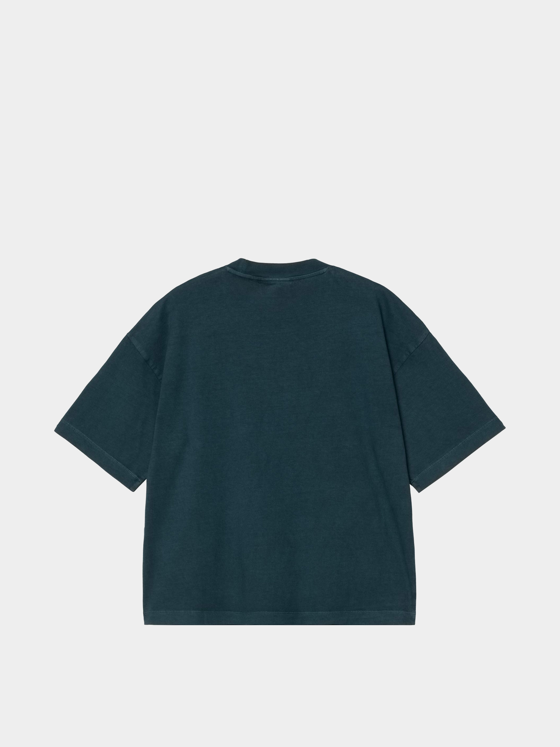 Tričko Carhartt WIP Nelson Wmn (deep lagoon/garment dyed)