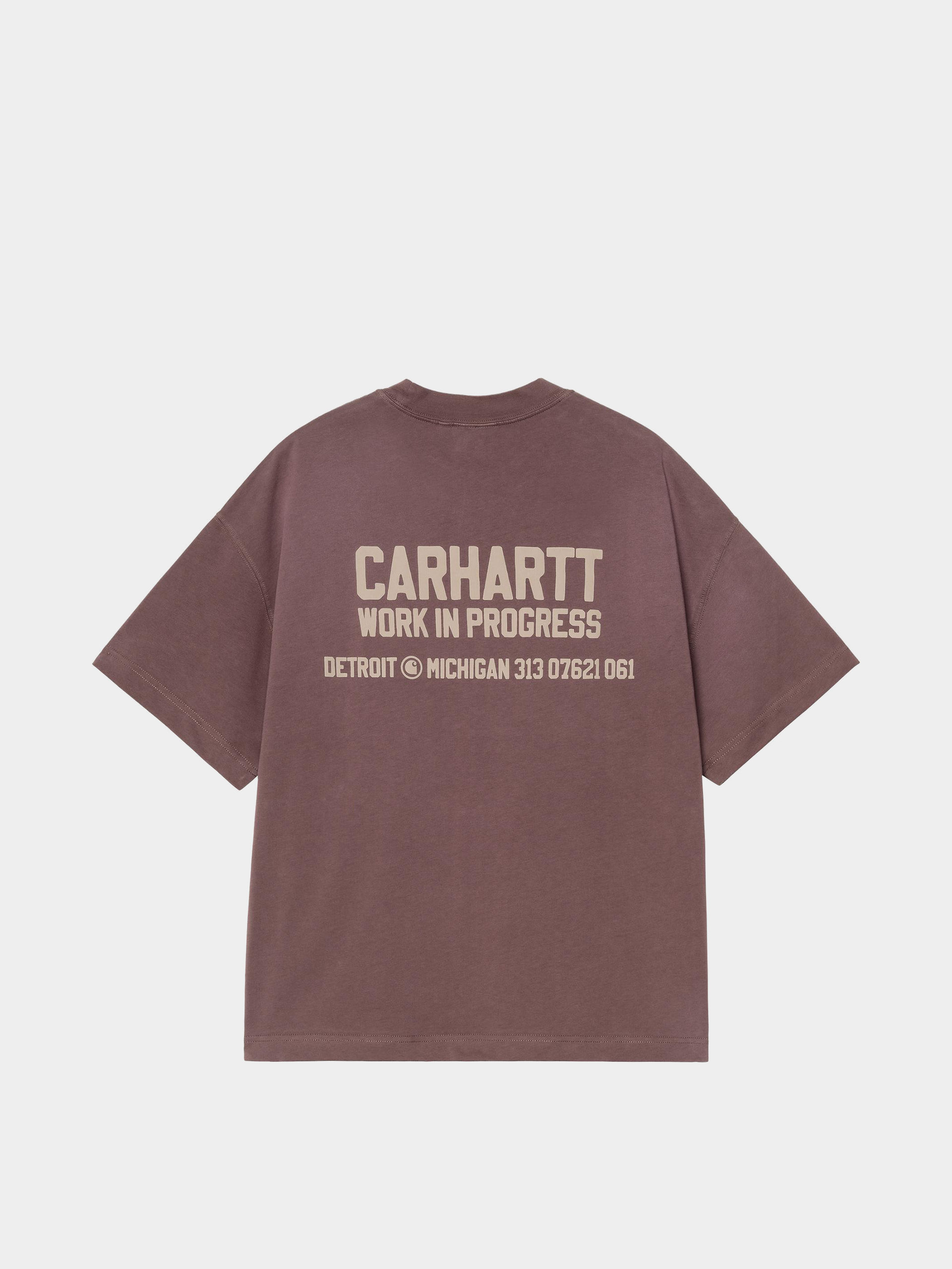 Tričko Carhartt WIP Distance (palisander/stone dyed)