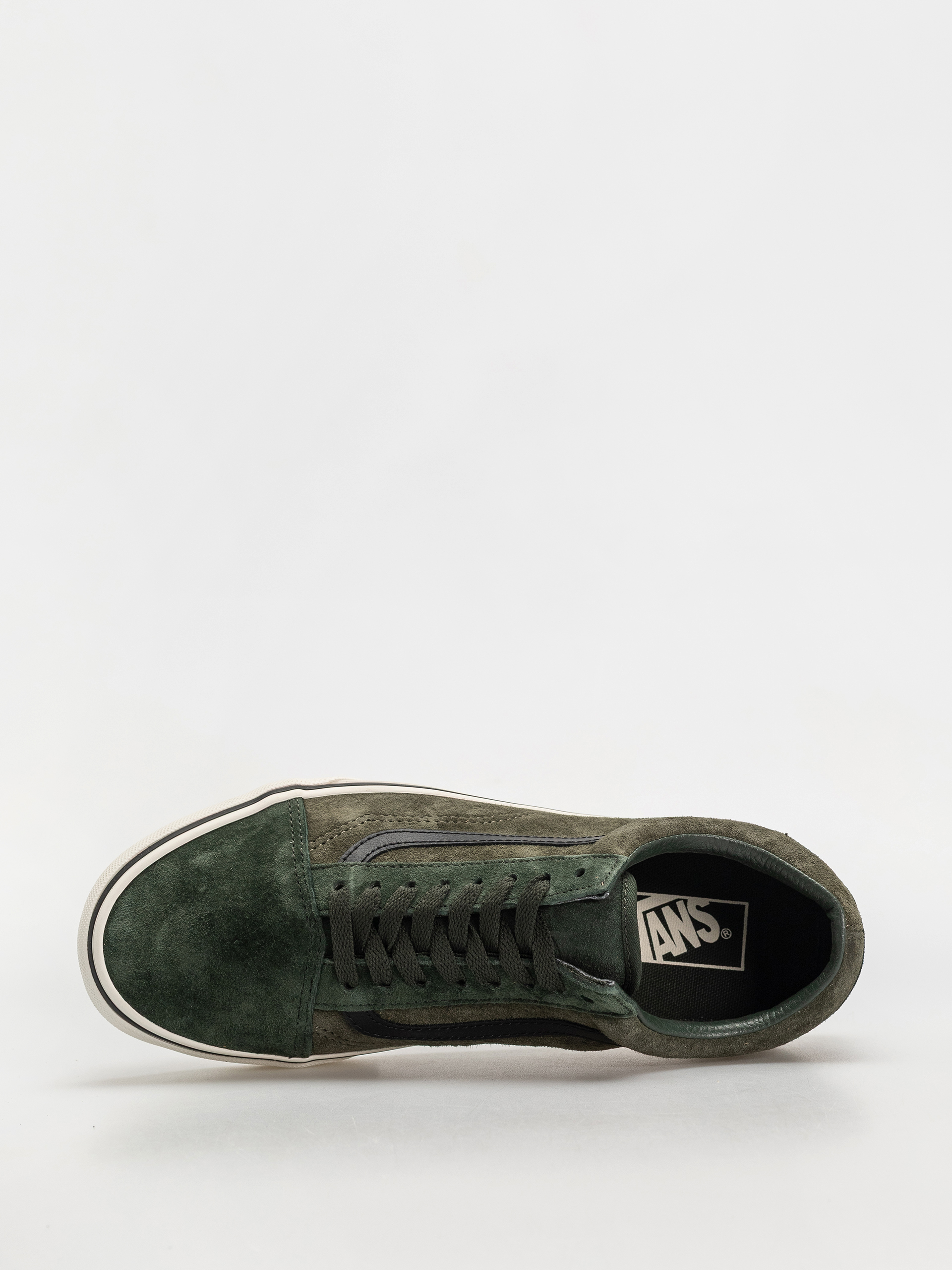 Boty Vans Old Skool (pig suede green/multi)