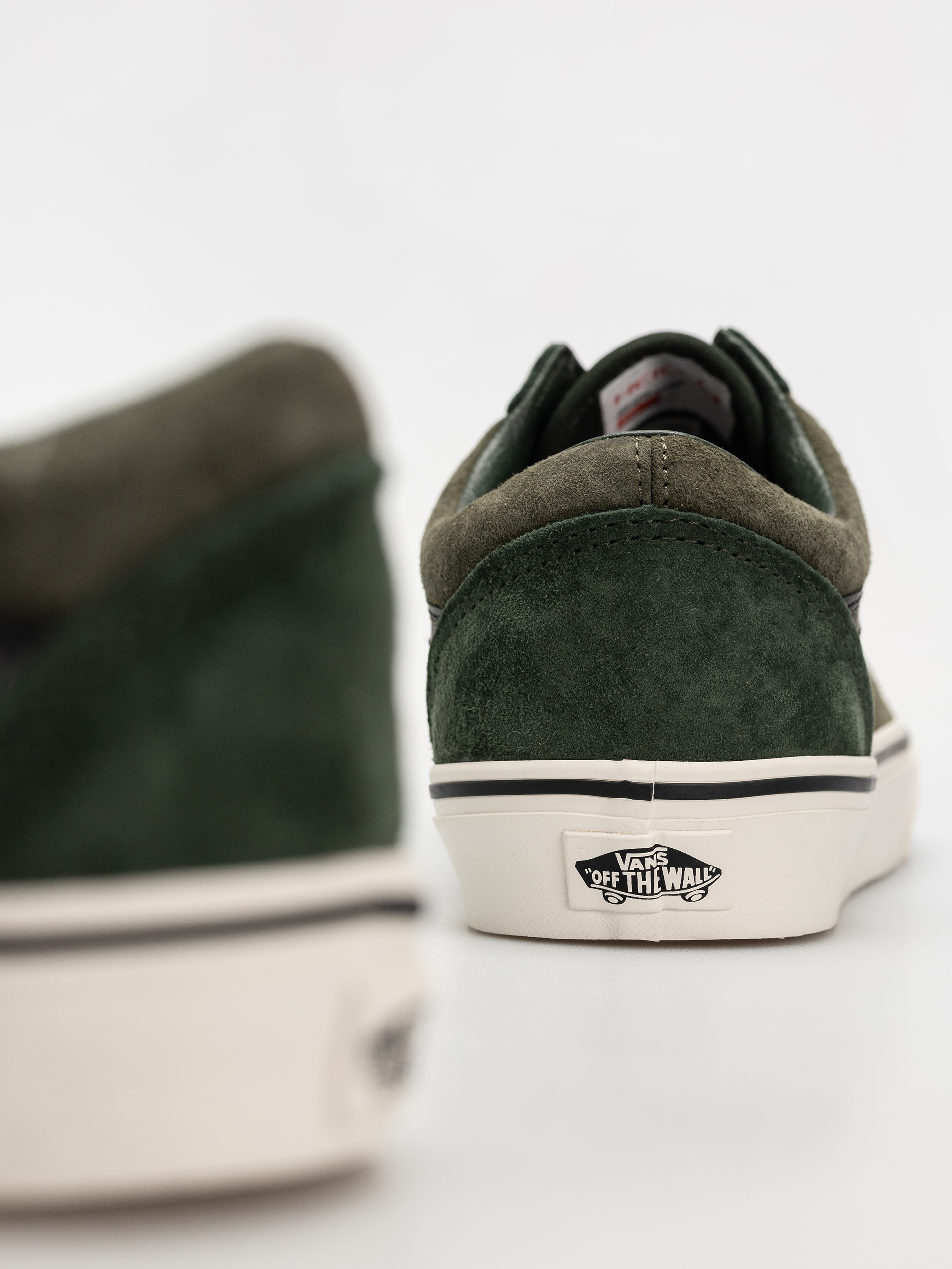 Boty Vans Old Skool (pig suede green/multi)