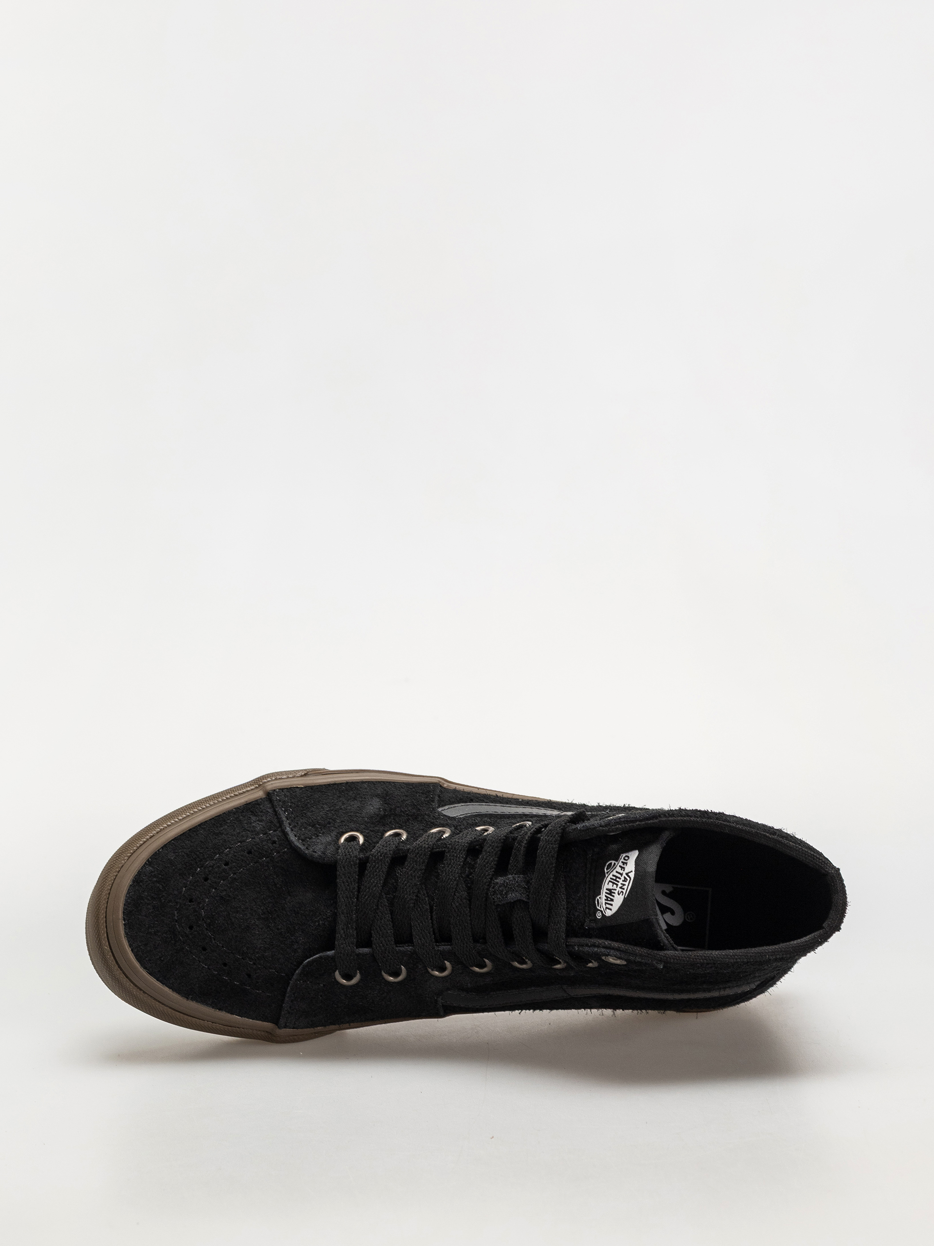Boty Vans Sk8 Hi Tapered (hairy suede black/gum)