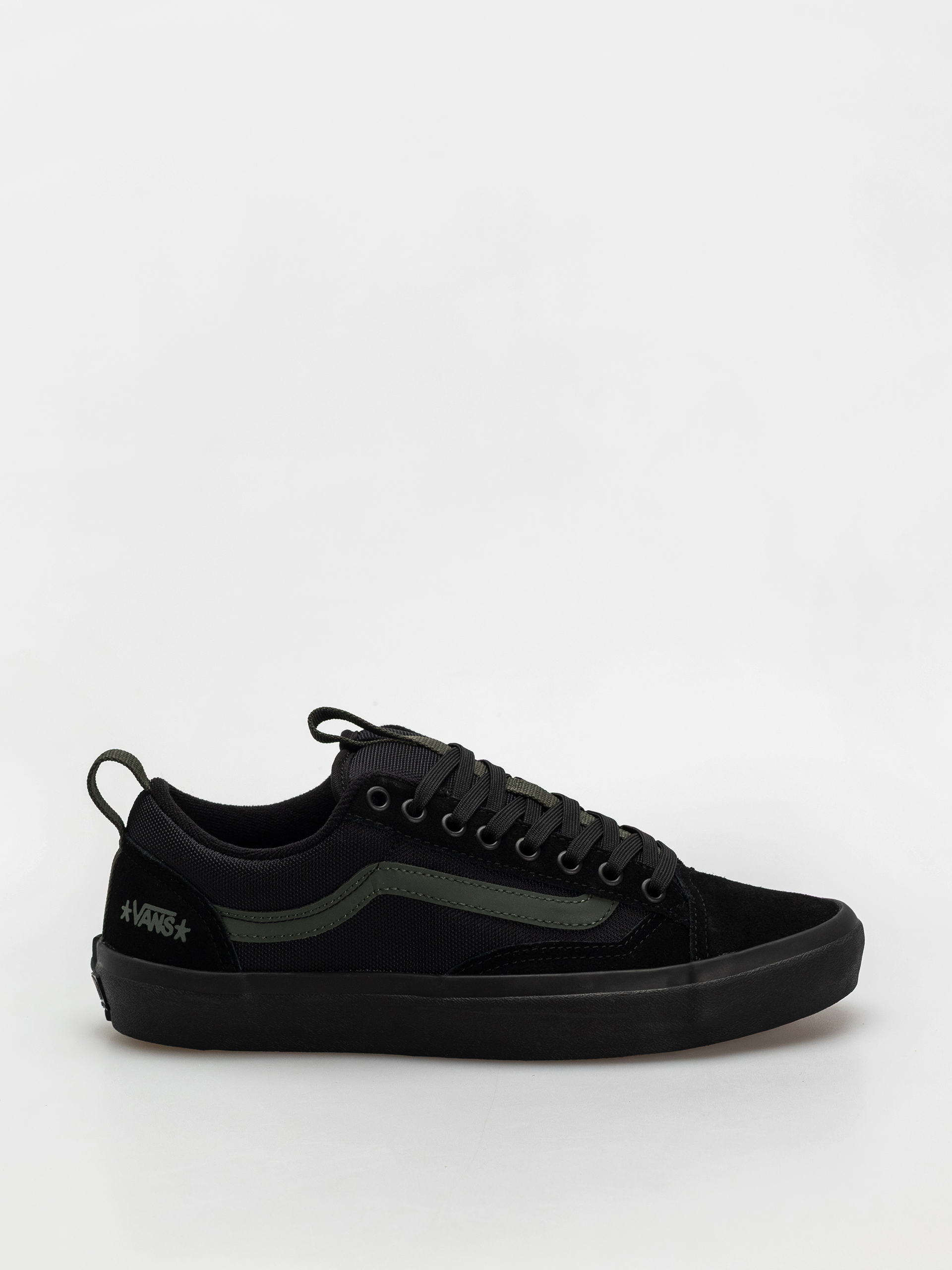 Boty Vans Skate Old Skool 36 + (atiba black/dark green)