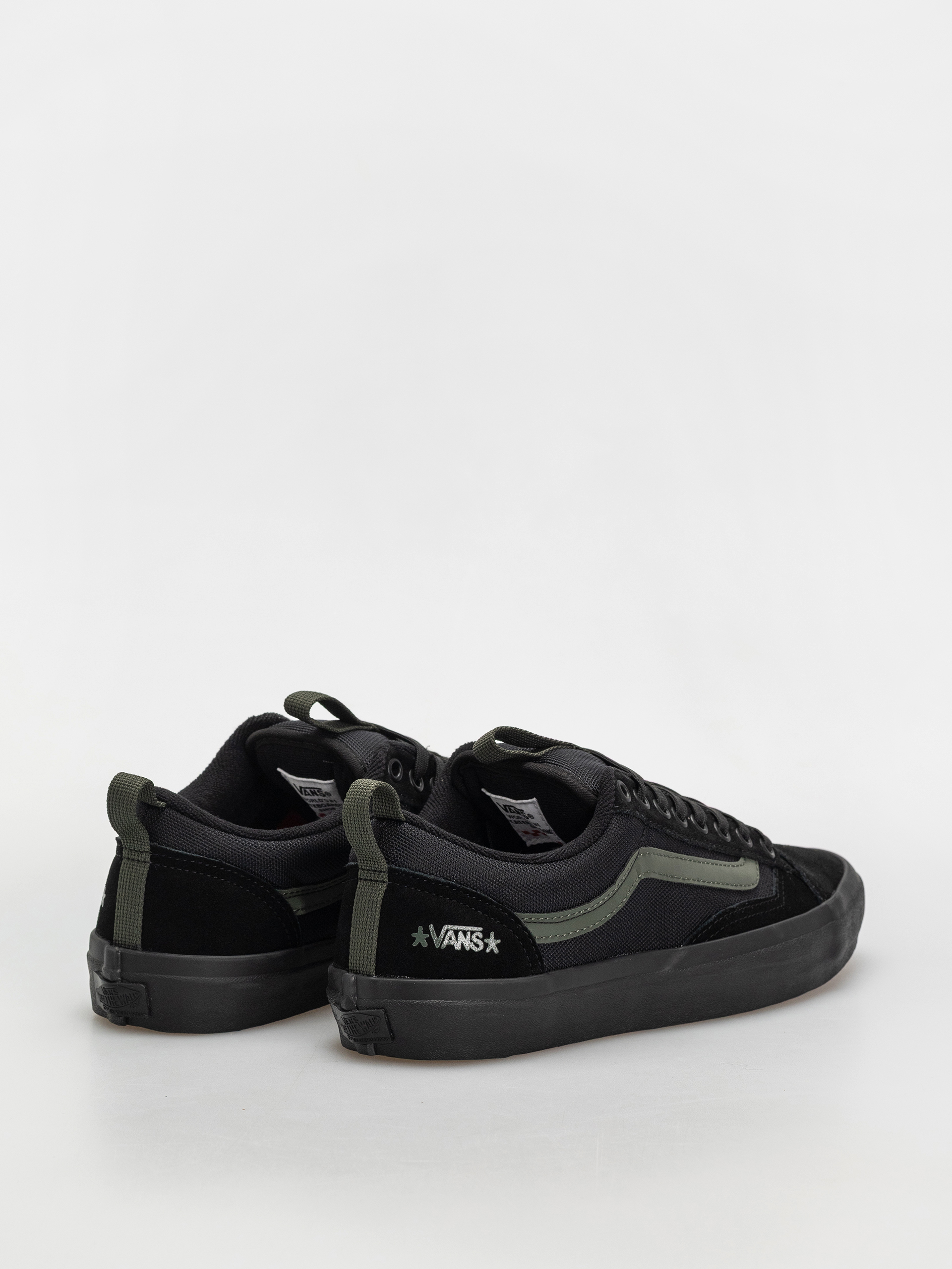 Boty Vans Skate Old Skool 36 + (atiba black/dark green)