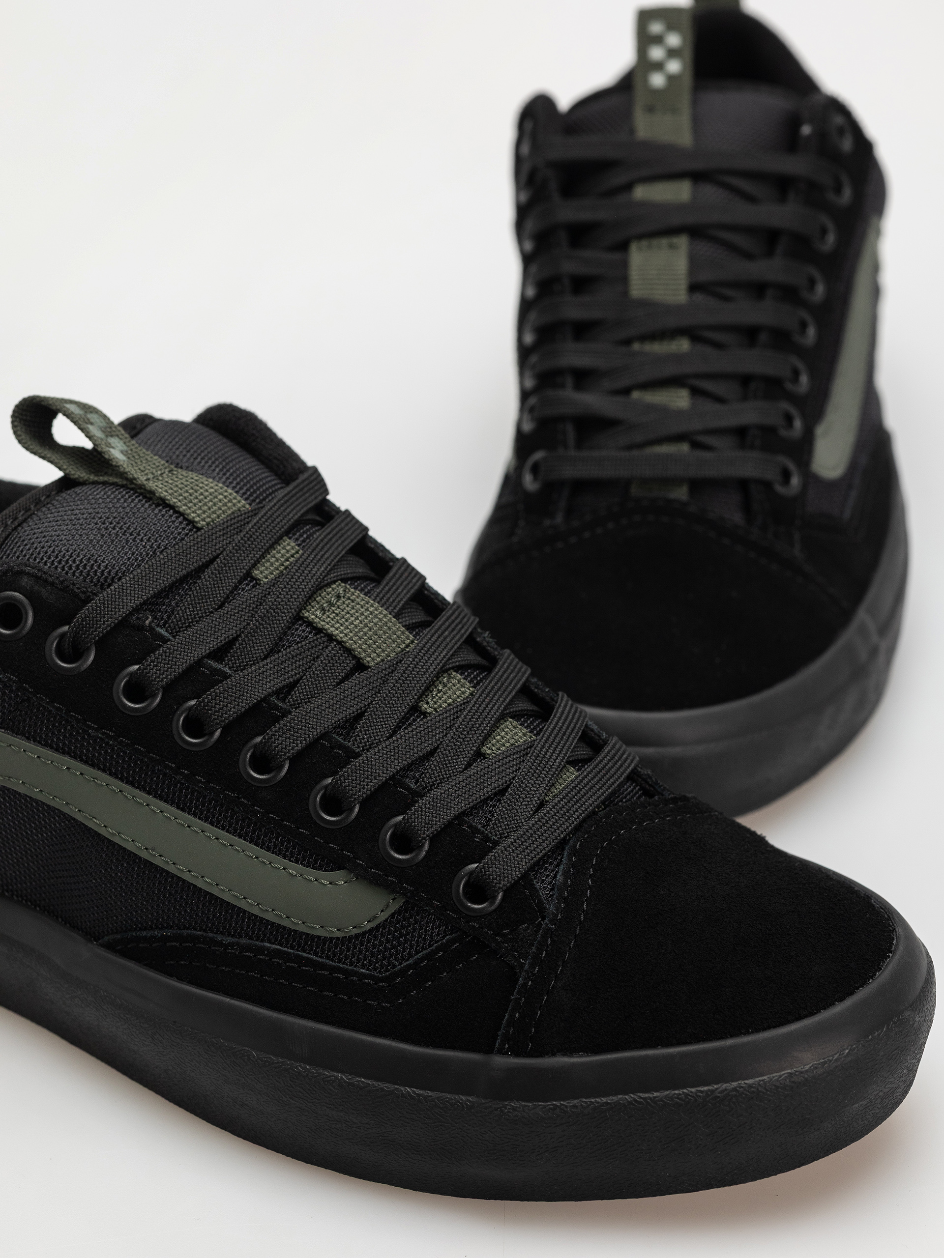 Boty Vans Skate Old Skool 36 + (atiba black/dark green)
