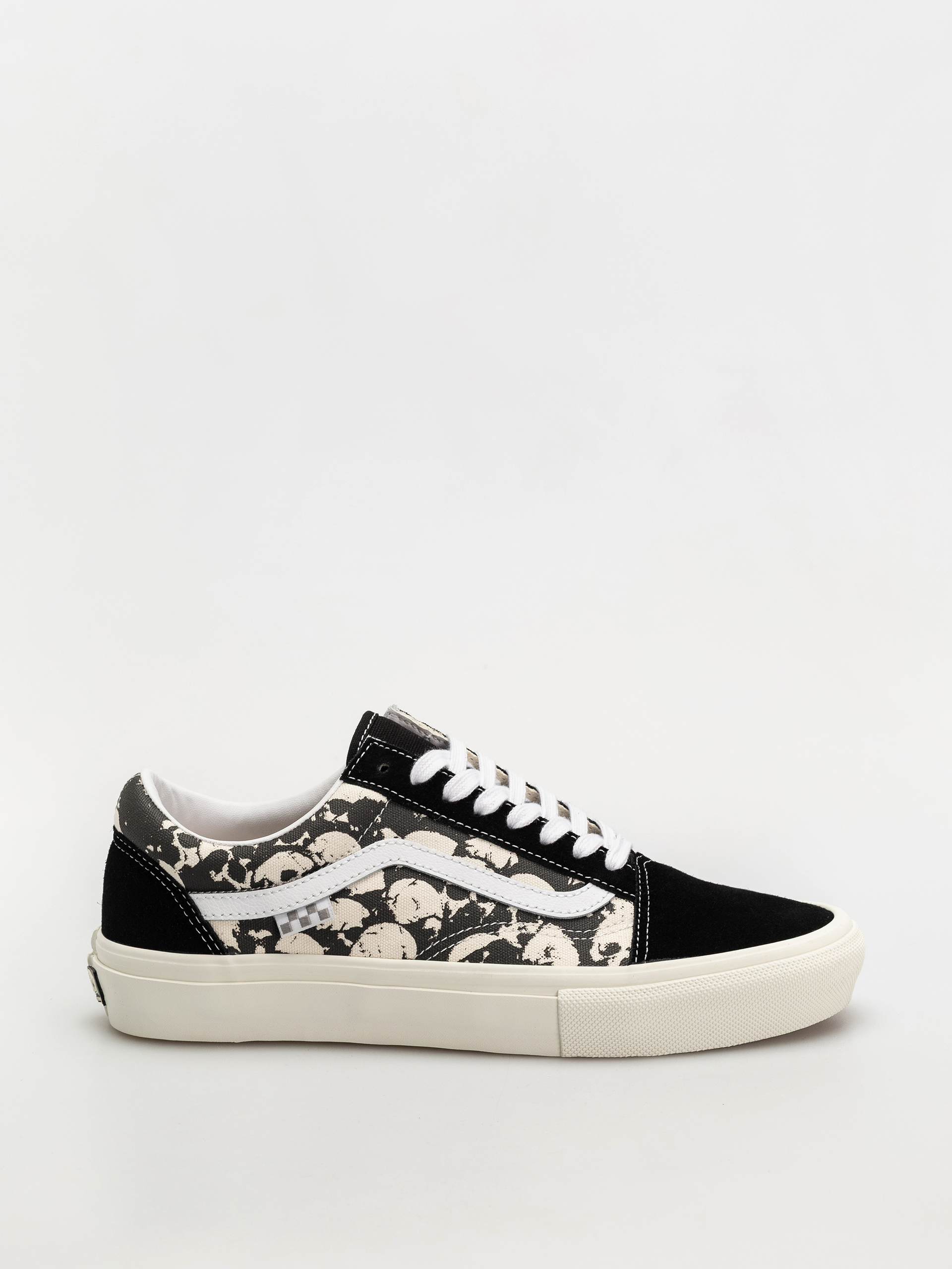 Boty Vans Skate Old Skool (skull pile black/white/gum)