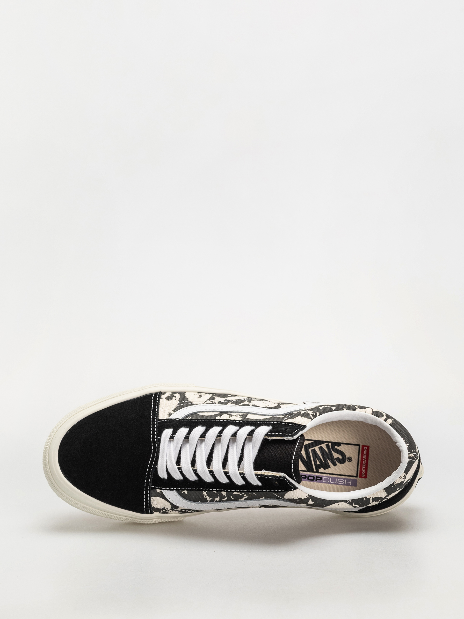 Boty Vans Skate Old Skool (skull pile black/white/gum)