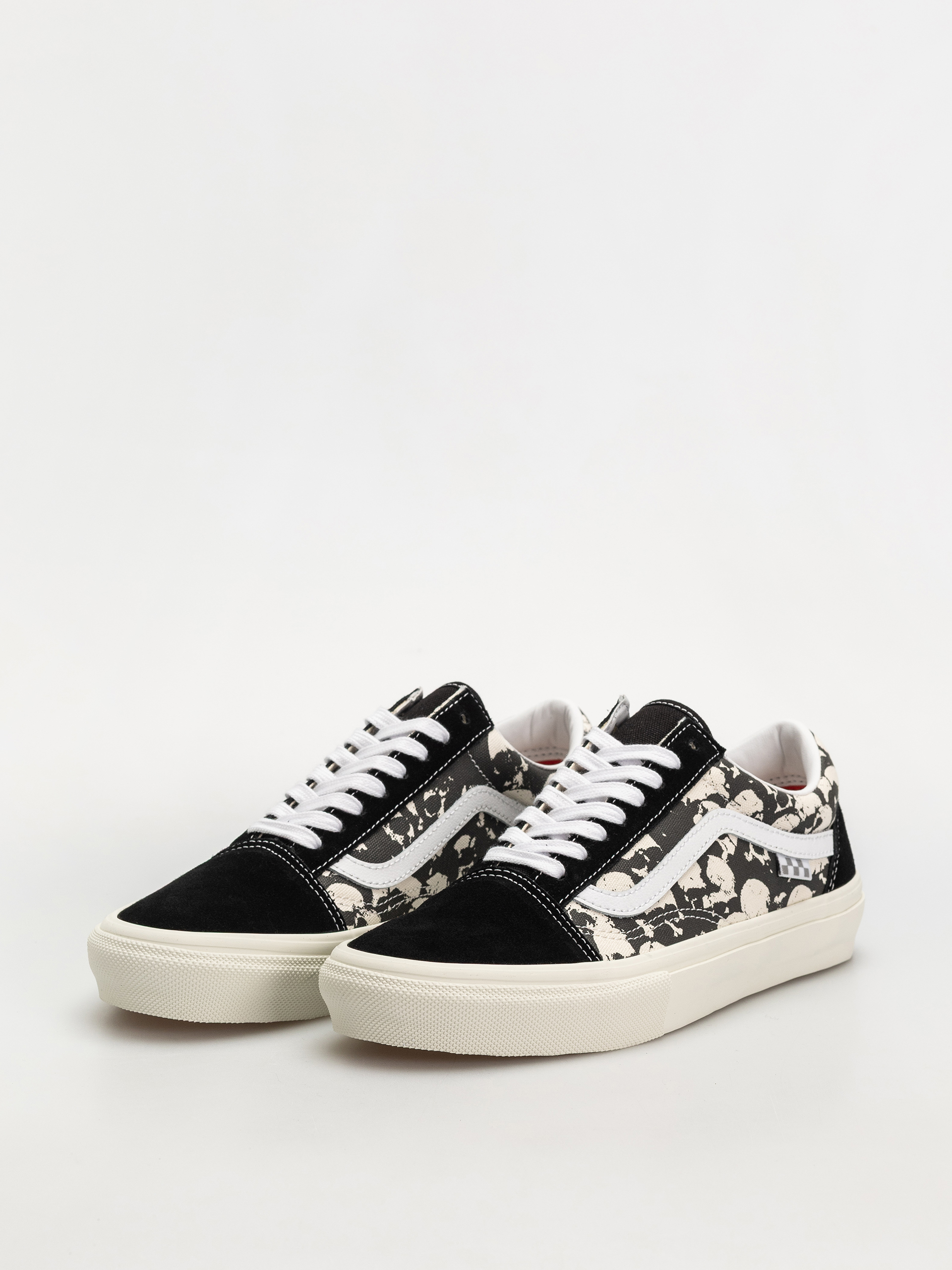 Boty Vans Skate Old Skool (skull pile black/white/gum)
