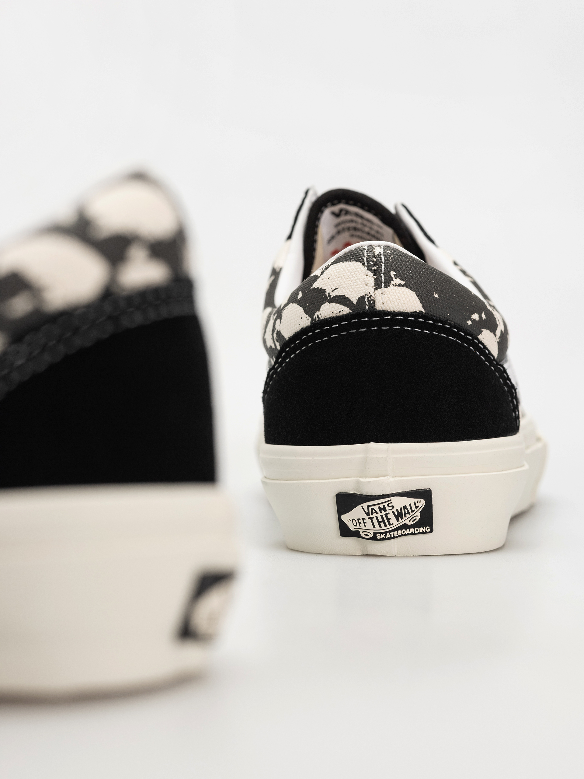 Boty Vans Skate Old Skool (skull pile black/white/gum)