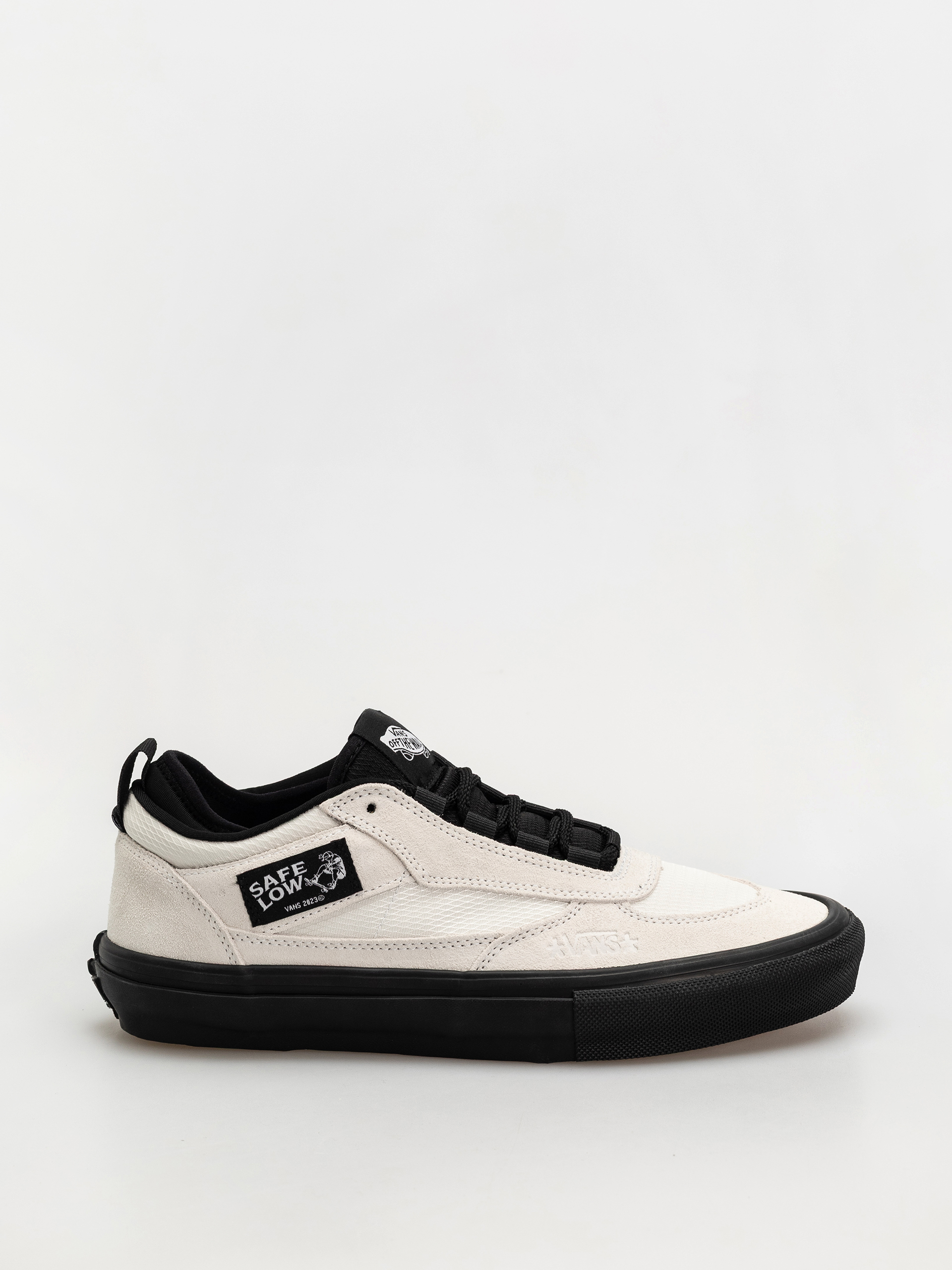 Boty Vans Skate Safe Low (atiba bone white/black)
