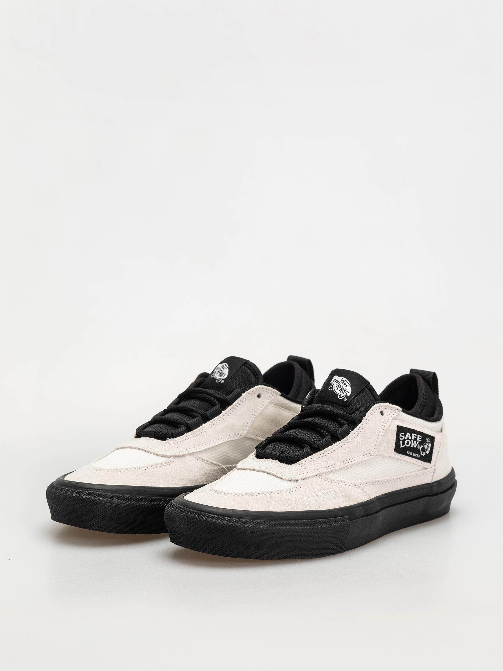 Boty Vans Skate Safe Low (atiba bone white/black)