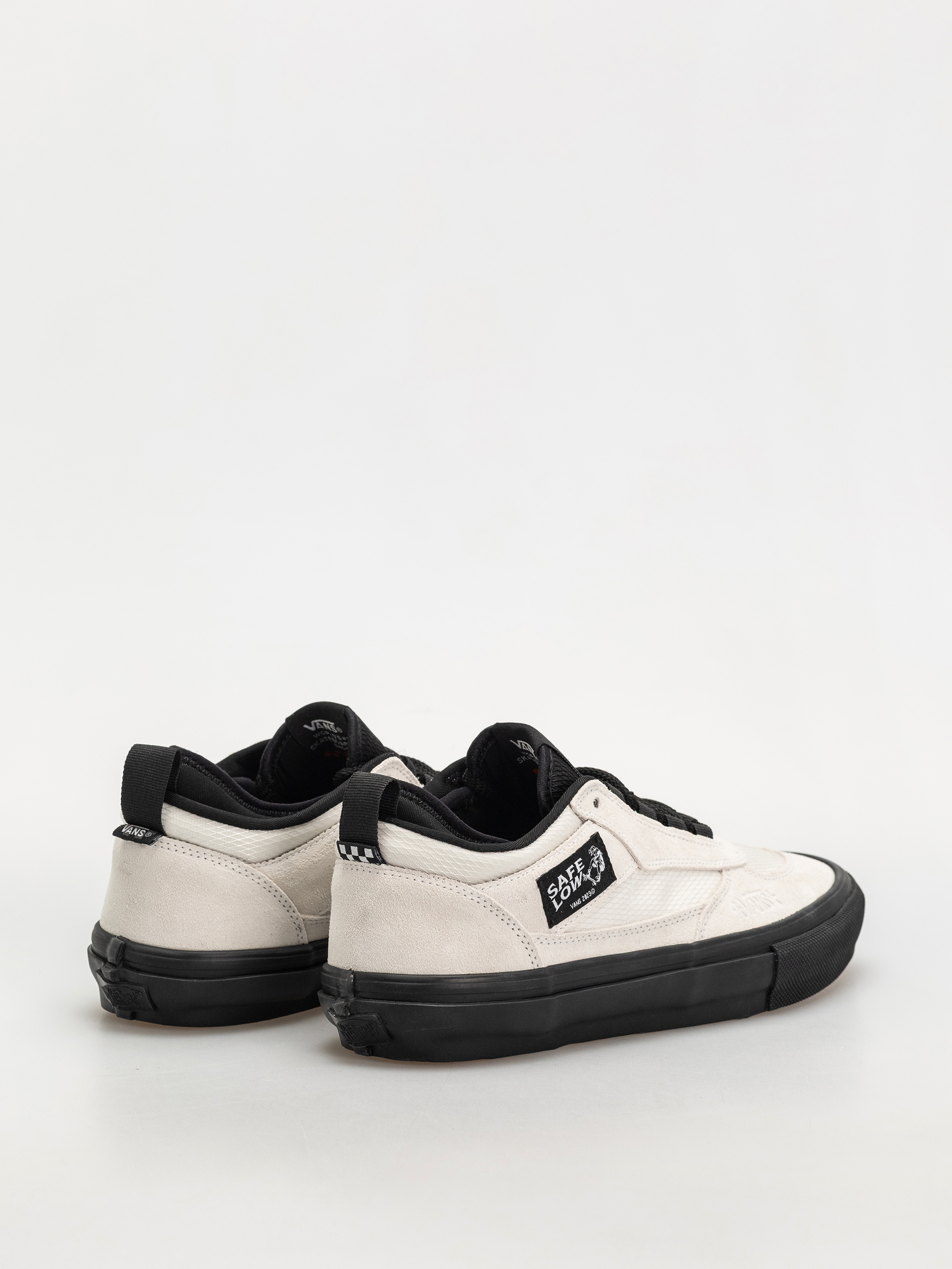 Boty Vans Skate Safe Low (atiba bone white/black)