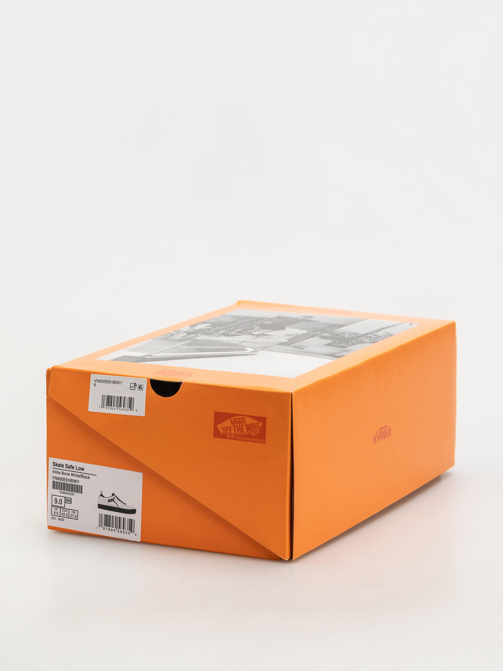 Boty Vans Skate Safe Low (atiba bone white/black)