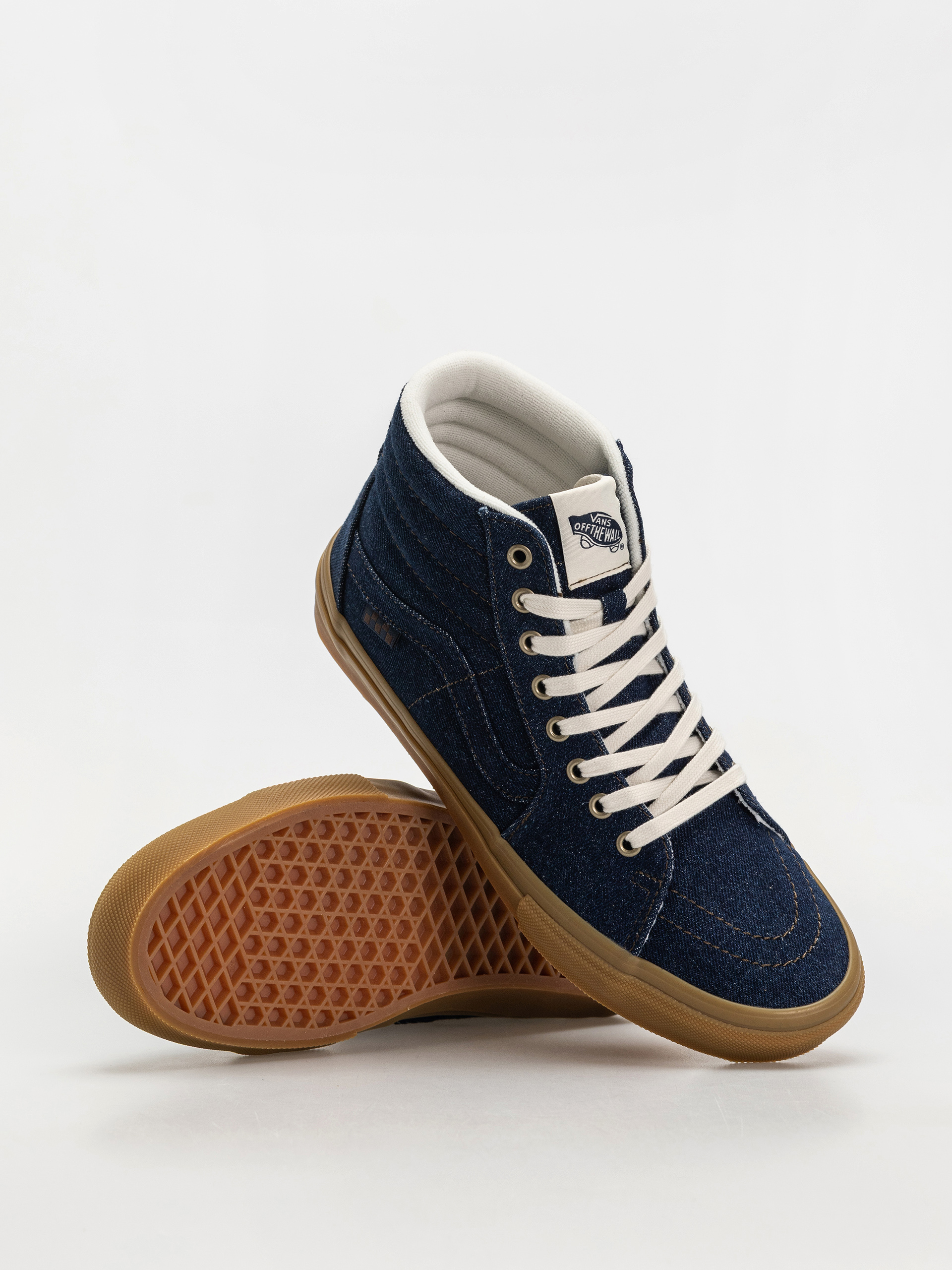 Boty Vans Skate Sk8 Hi (blue denim)