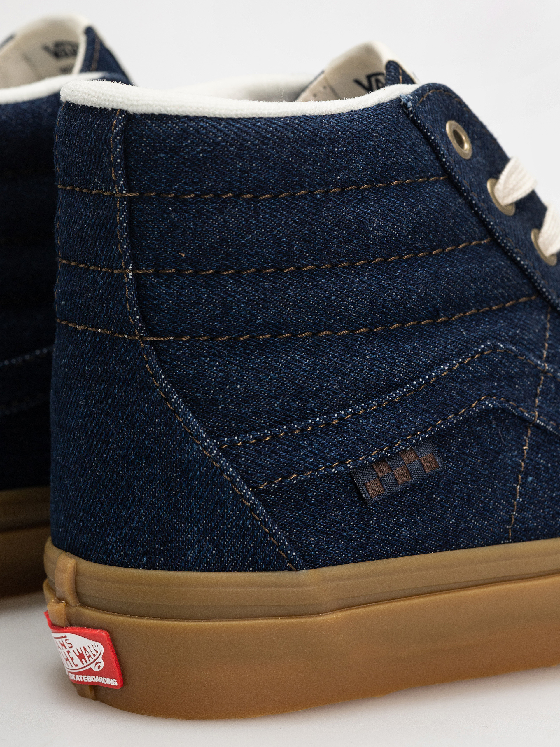 Boty Vans Skate Sk8 Hi (blue denim)