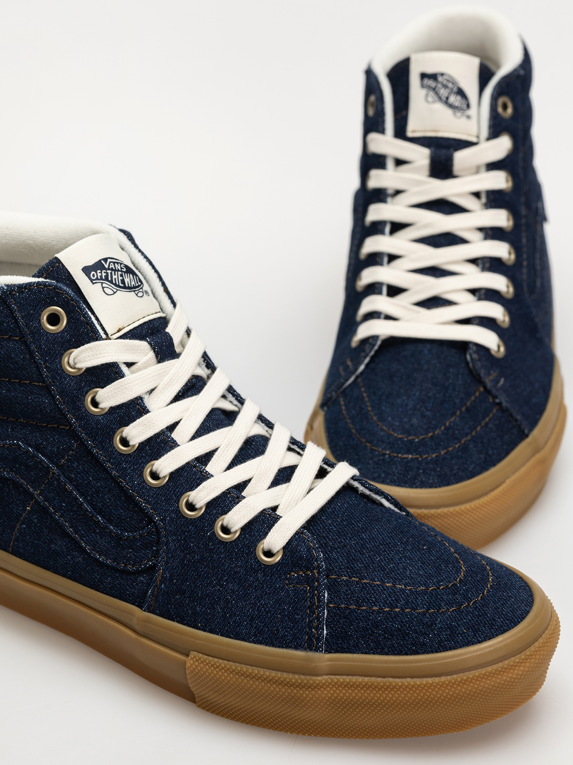 Boty Vans Skate Sk8 Hi (blue denim)