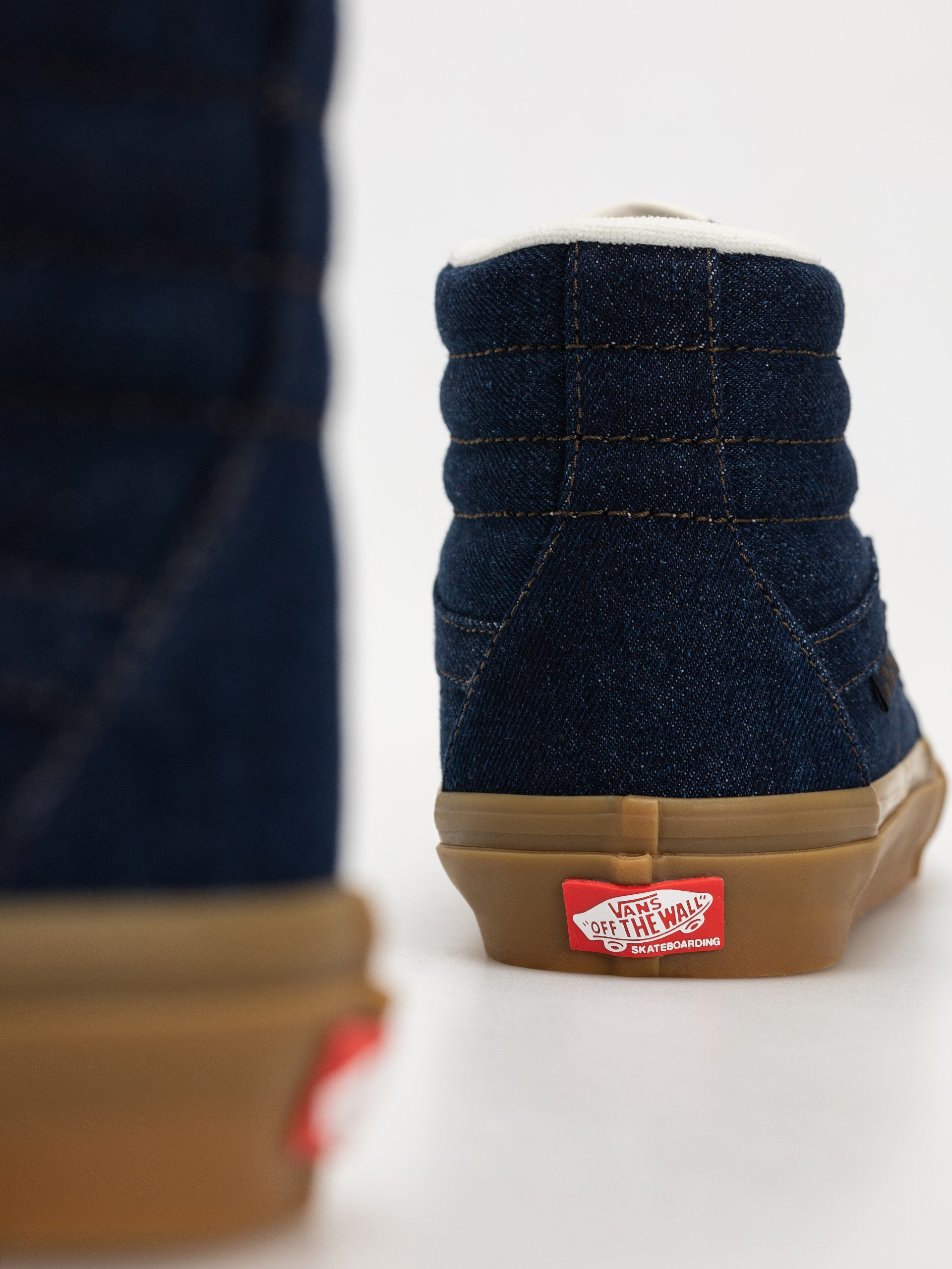 Boty Vans Skate Sk8 Hi (blue denim)