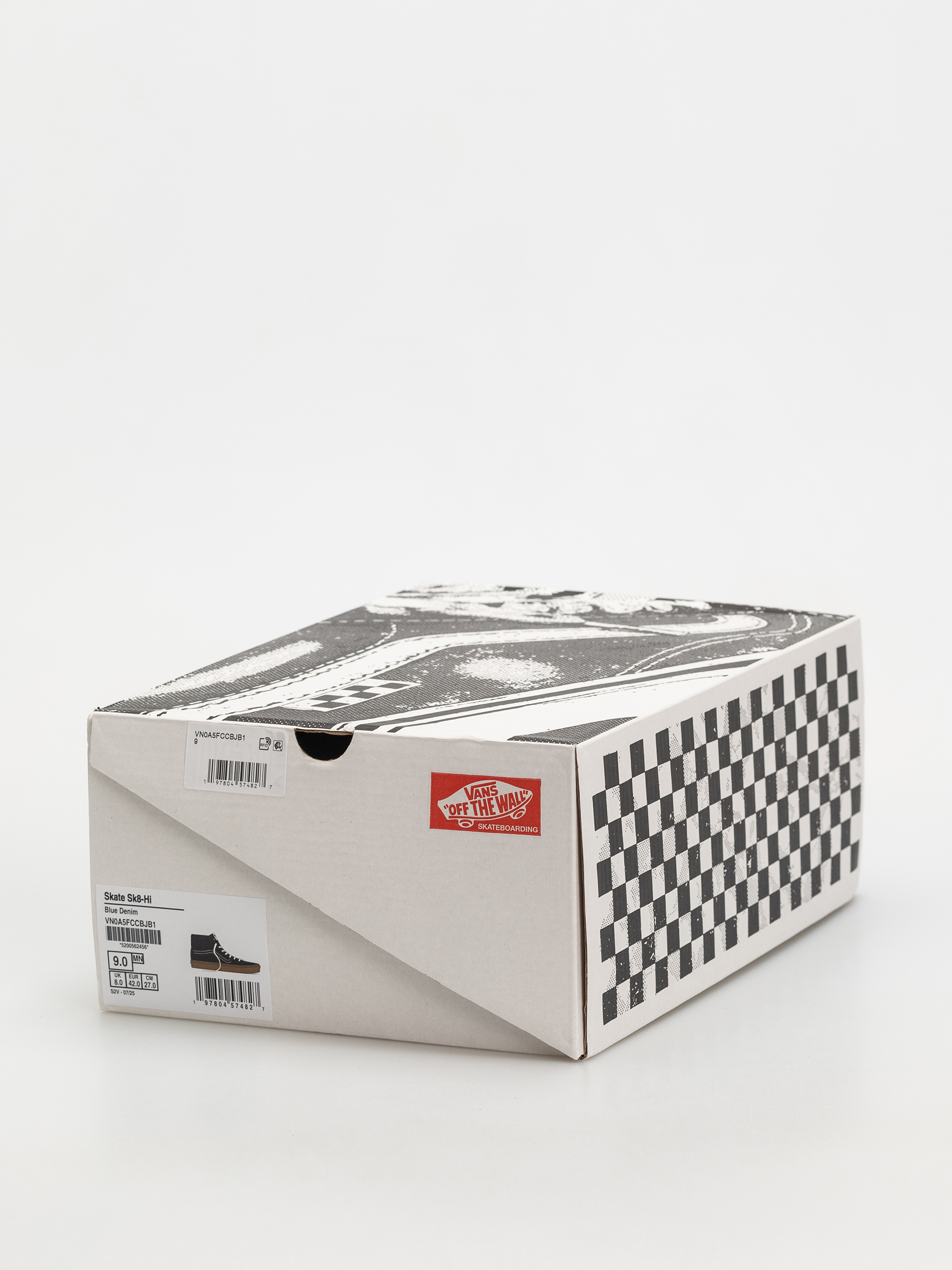 Boty Vans Skate Sk8 Hi (blue denim)